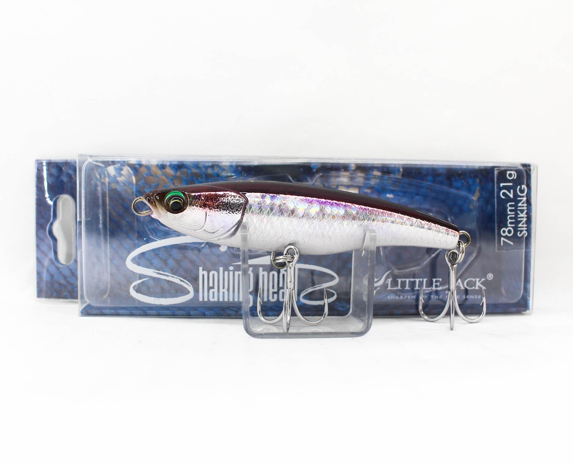 Little Jack Shaking Heads 78mm 21 grams Sinking Lure 07 (8065)