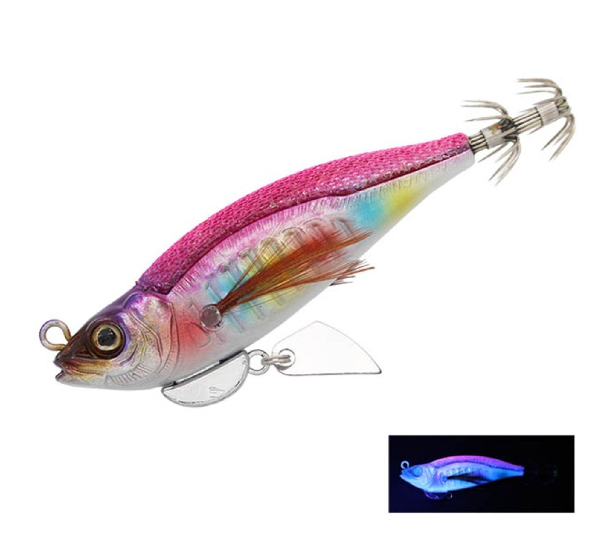 Little Jack Huggos 55mm 6 grams Eging Squid Jig 04 (8706)