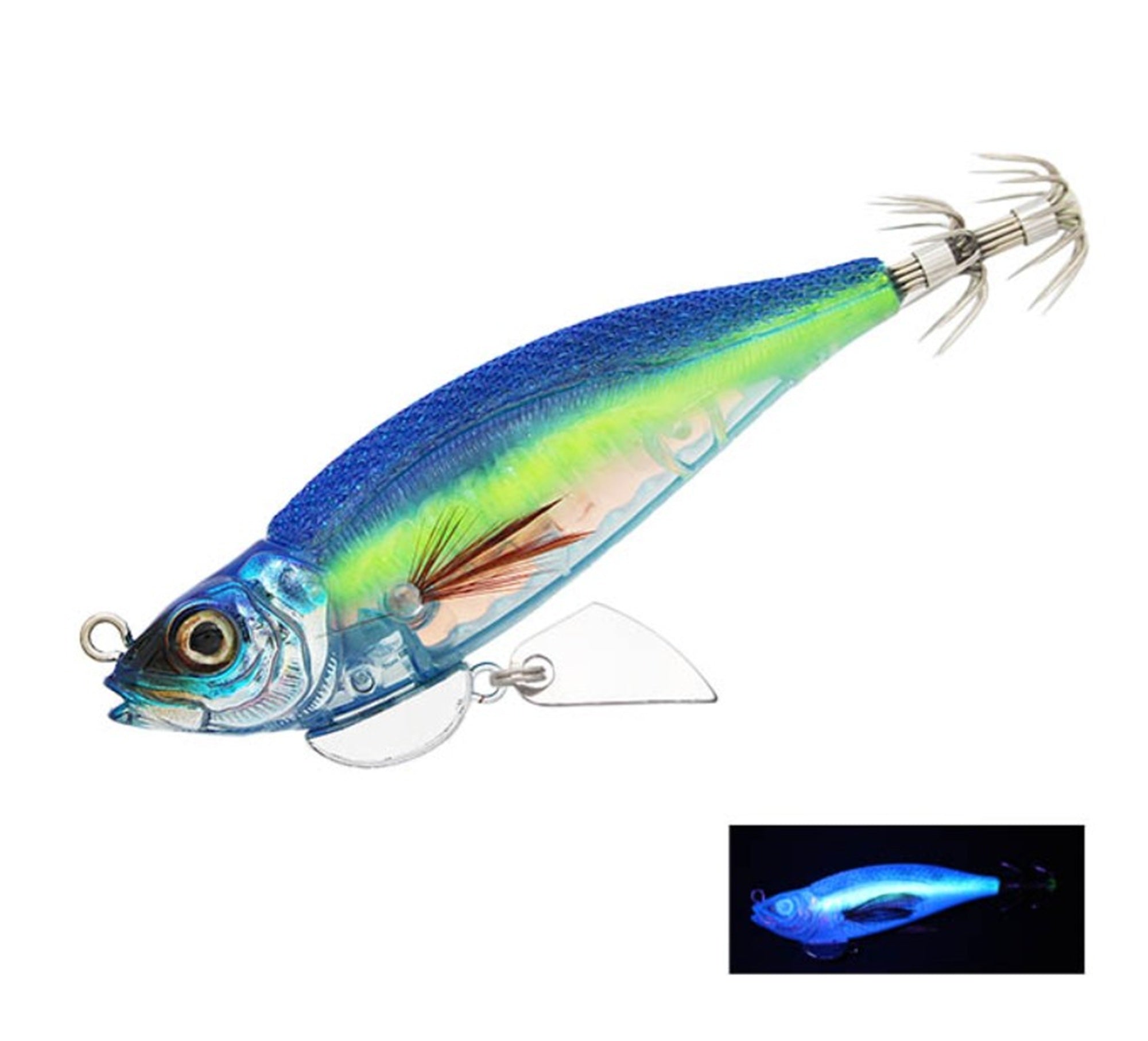 Little Jack Huggos 55mm 6 grams Eging Squid Jig 06 (8720)