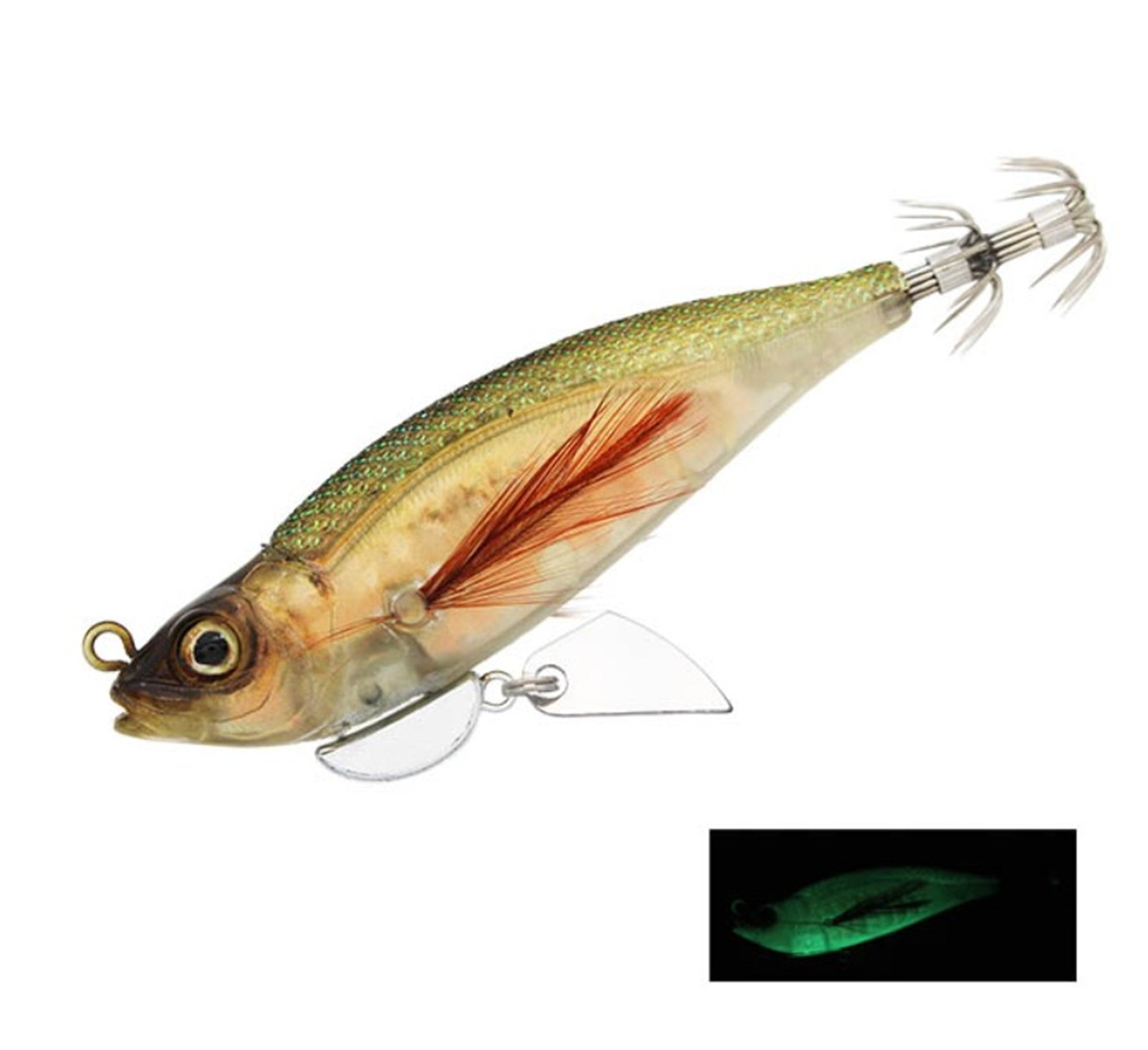 Little Jack Huggos 55mm 6 grams Eging Squid Jig 07 (8737)
