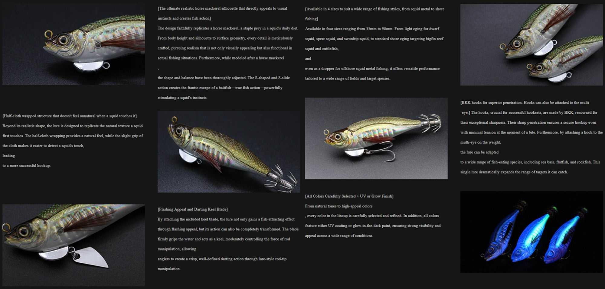 Little Jack Huggos 55mm 6 grams Eging Squid Jig 07 (8737)