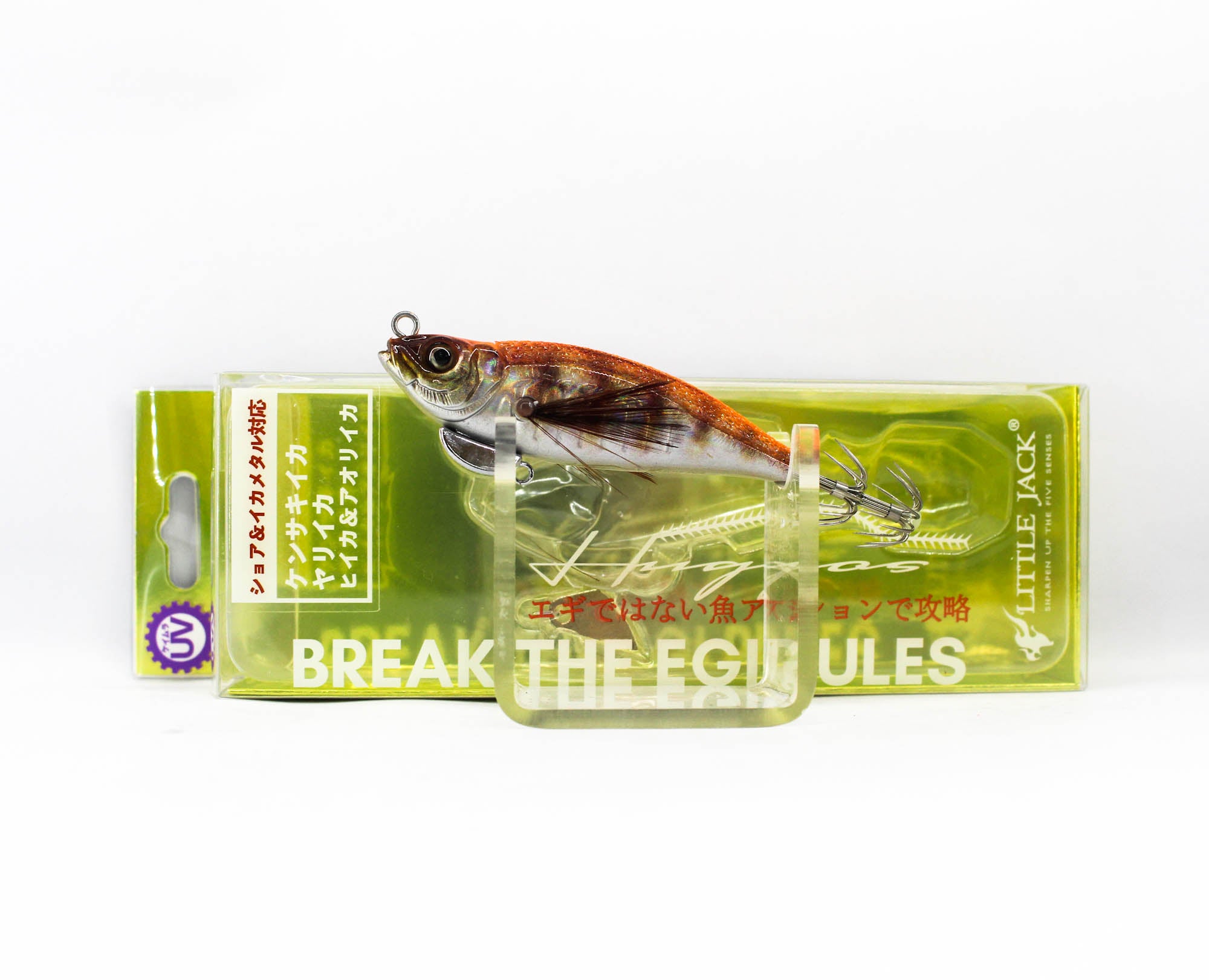 Little Jack Huggos 65mm 9 grams Eging Squid Jig 08 (8836)