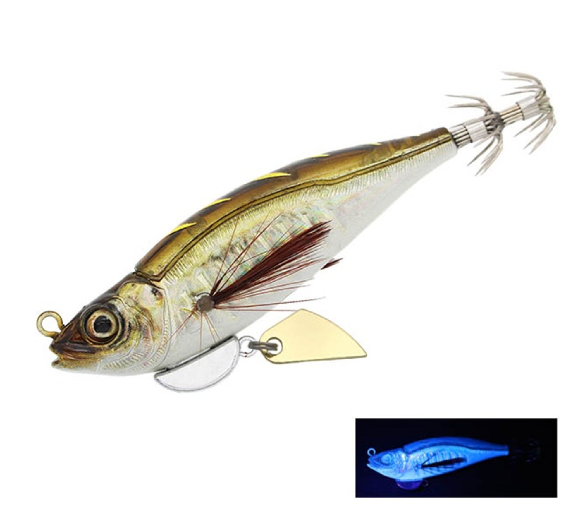 Little Jack Huggos 65mm 9 grams Eging Squid Jig 09 (8843)