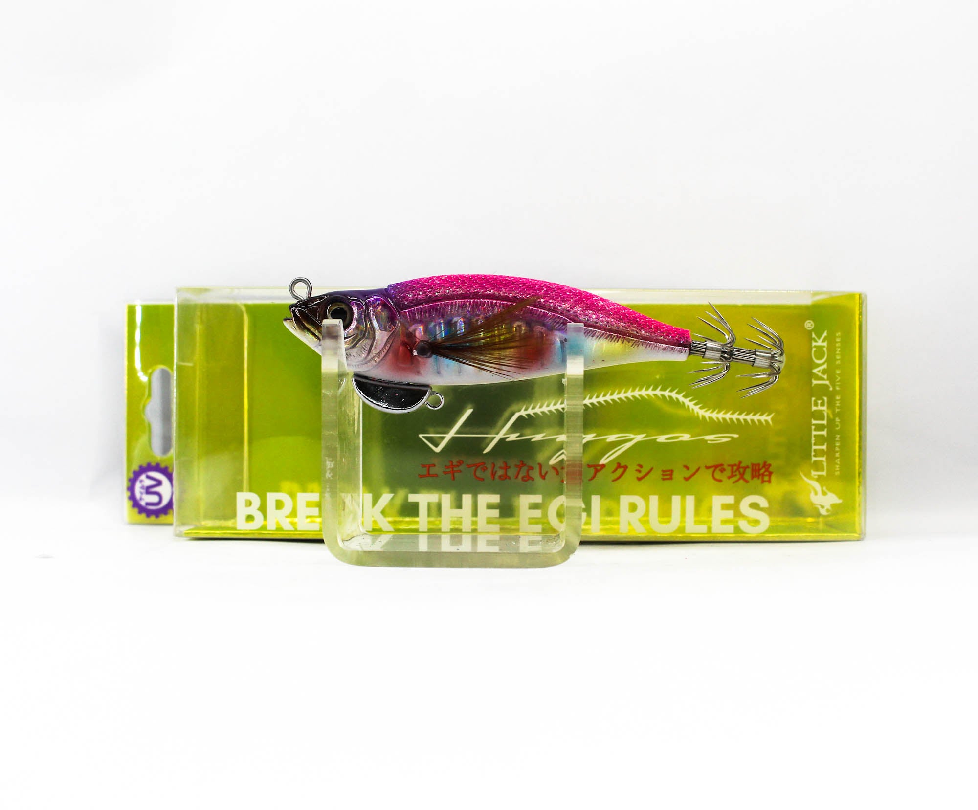 Little Jack Huggos 75mm 14 grams Eging Squid Jig 04 (8881)