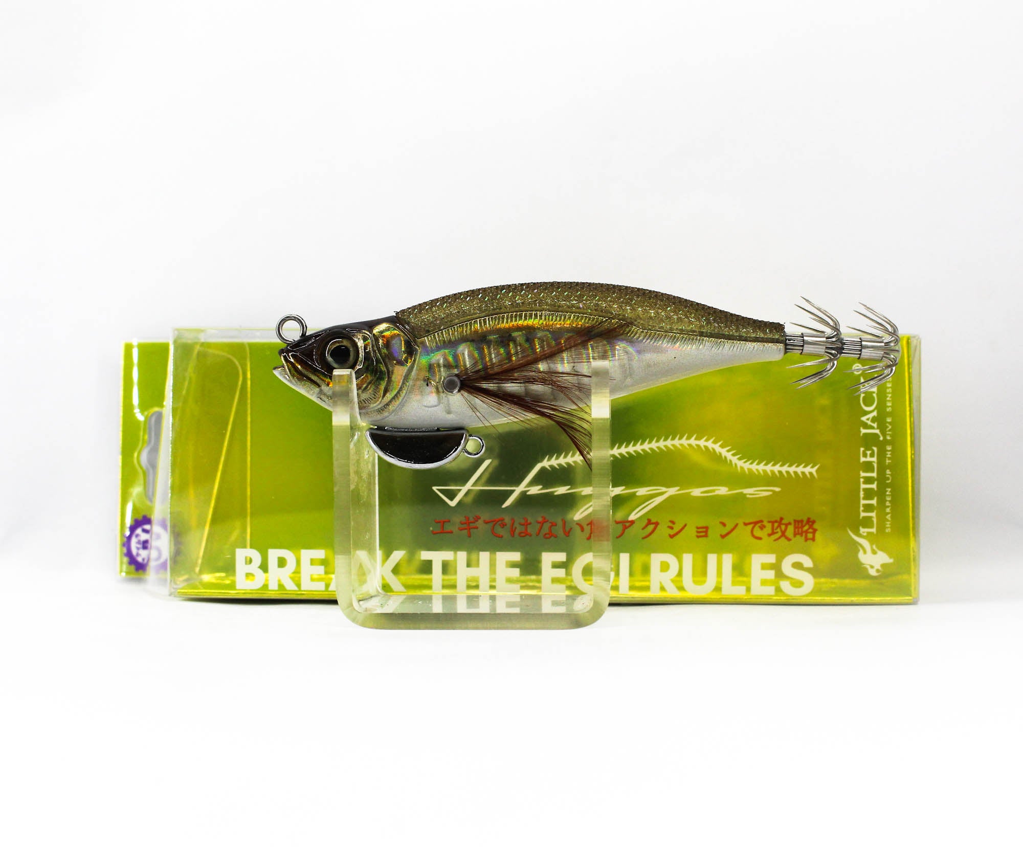 Little Jack Huggos 90mm 22 grams Eging Squid Jig 01 (8942)