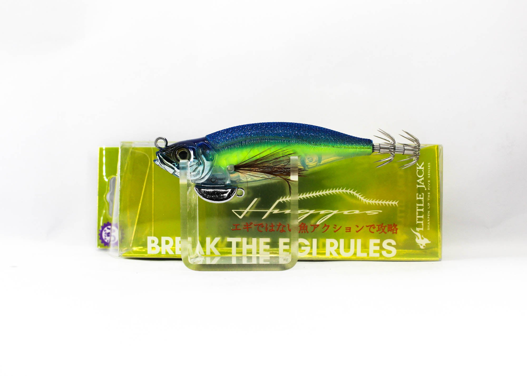 Little Jack Huggos 90mm 22 grams Eging Squid Jig 06 (8997)