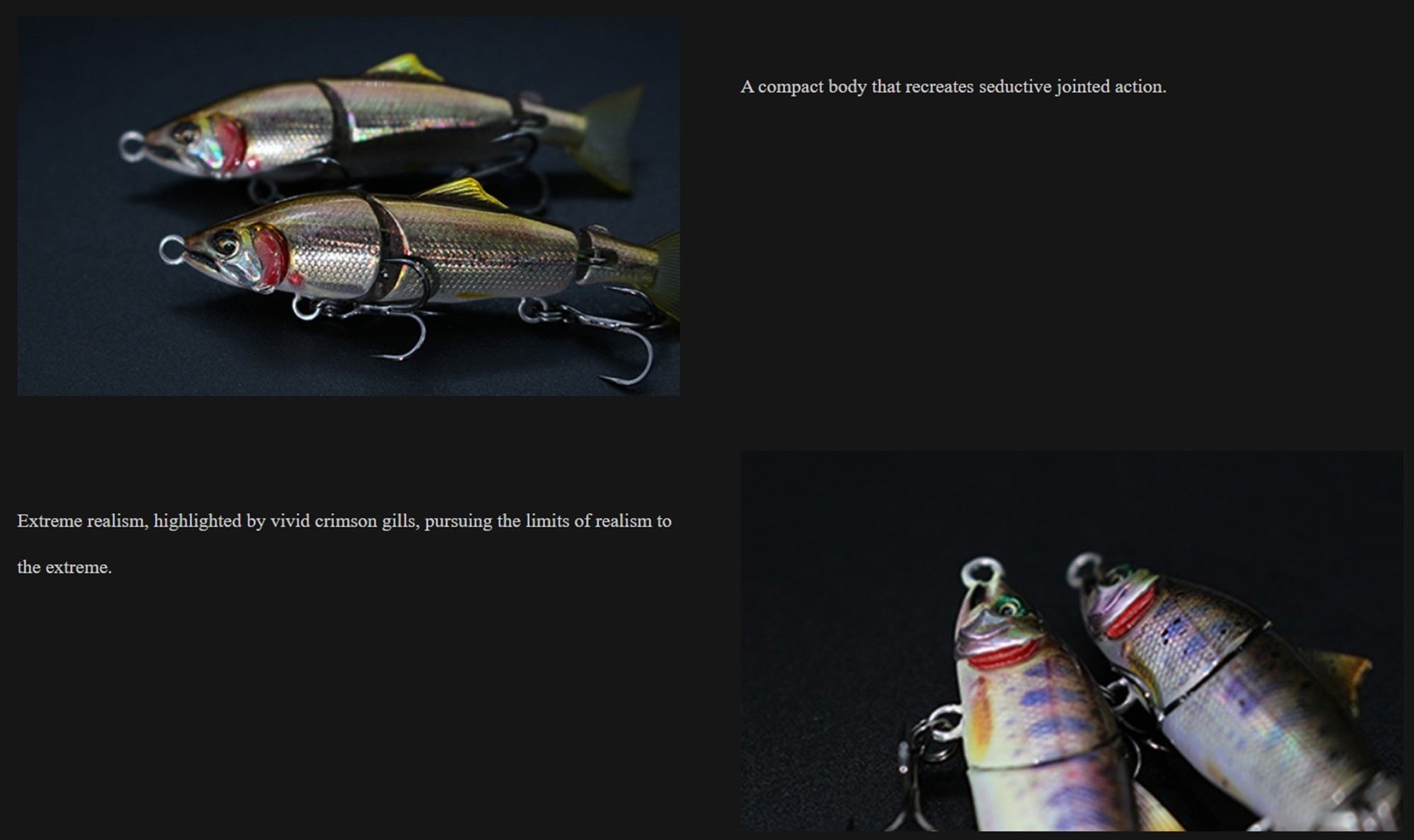 Little Jack Gillary 01 58mm 4.5 grams Jointed Sinking Lure 01 (9123)