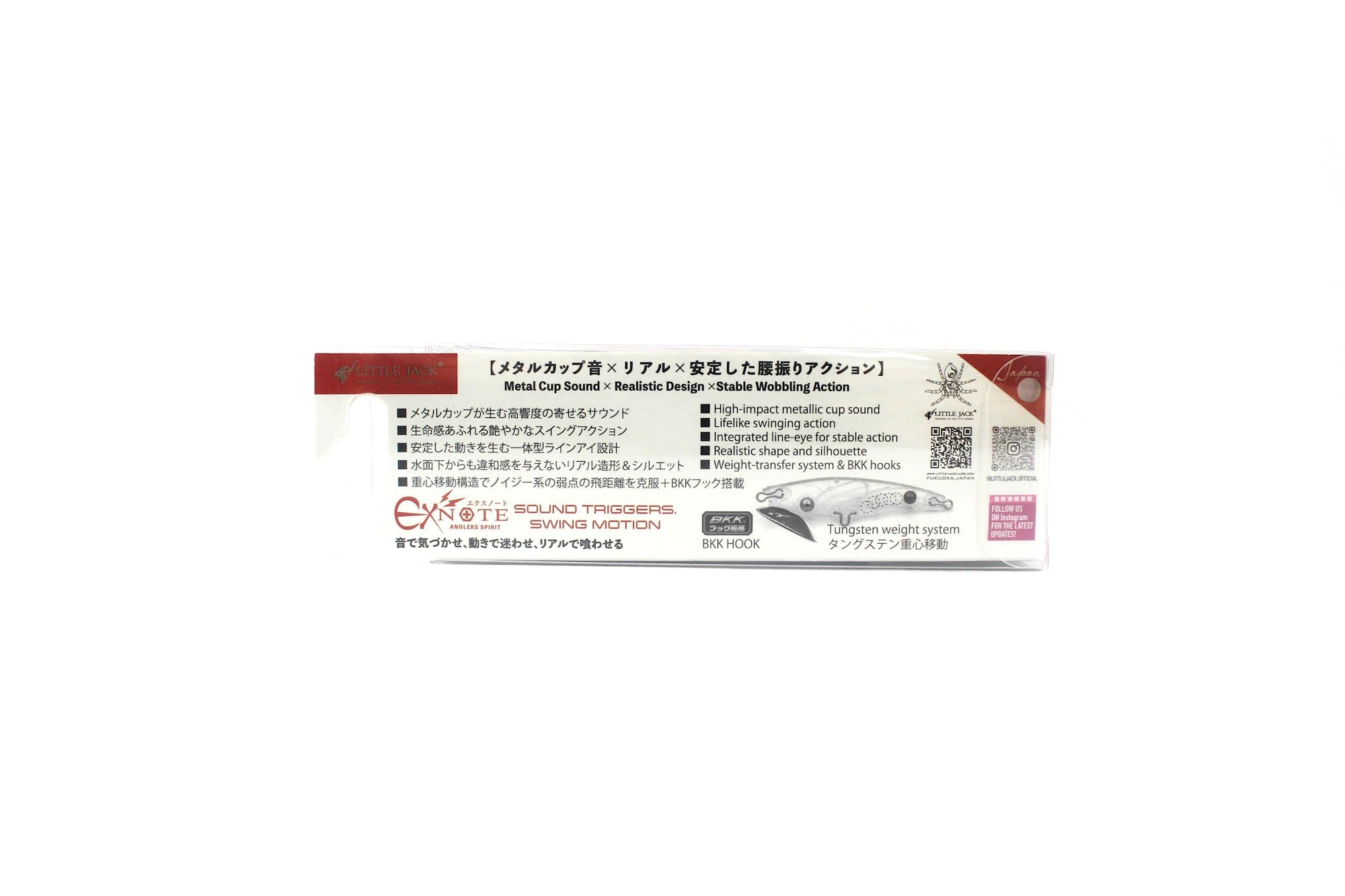 Little Jack Exnote 65mm 6.2 grams Floating Lure 08 (9574)