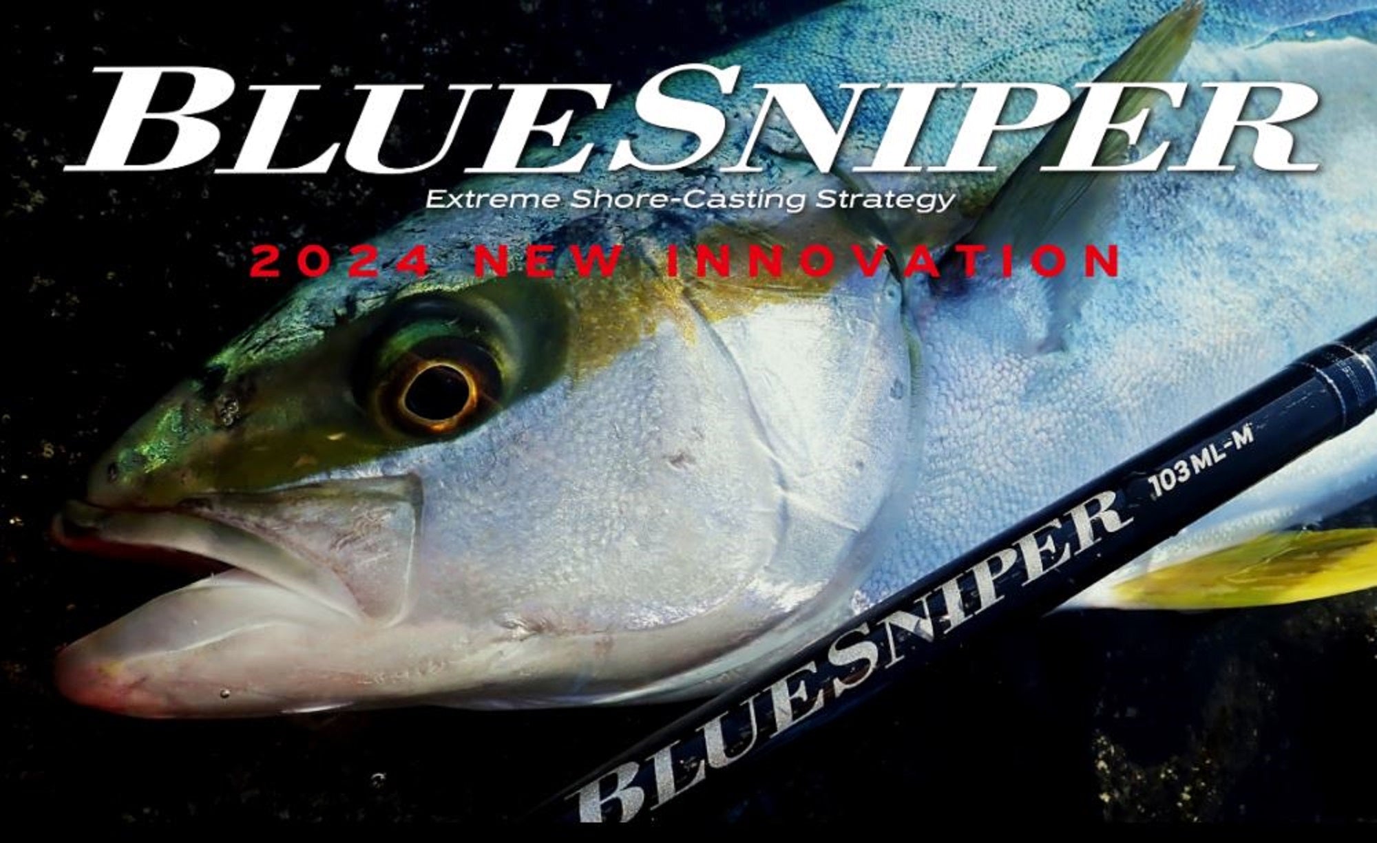 Yamaga Rod Spinning Shore Casting Model Blue Sniper BS 96H (1644)