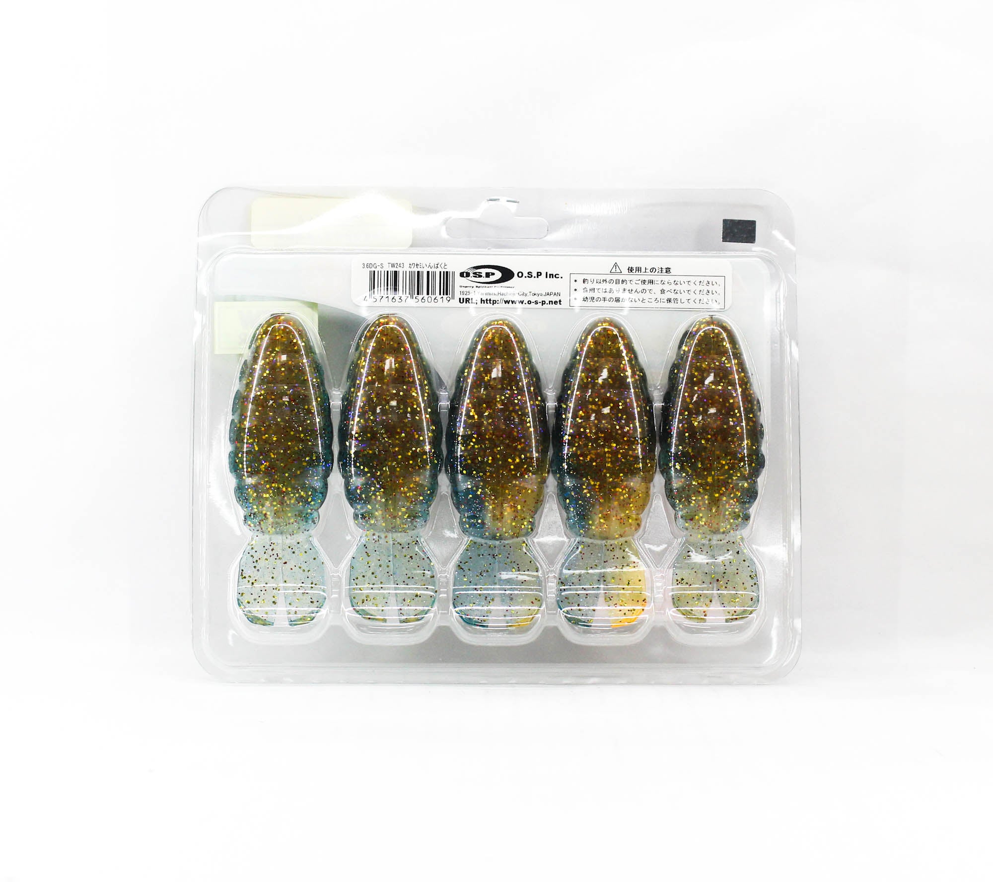 OSP Soft Lure Dolive SS Gill 3.6 Inches TW-243 (0619)