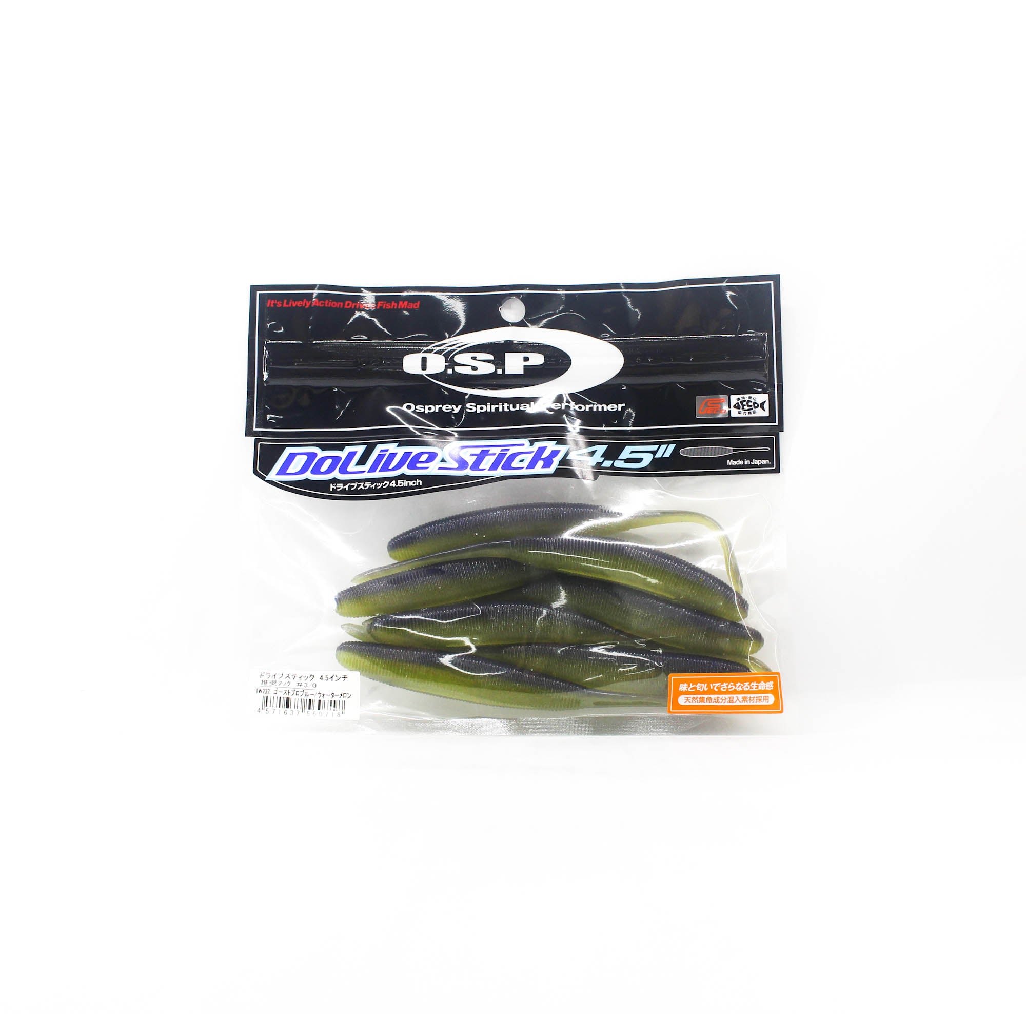 OSP Soft Lure Dolive Stick 4.5 Inches TW-232 (0718)