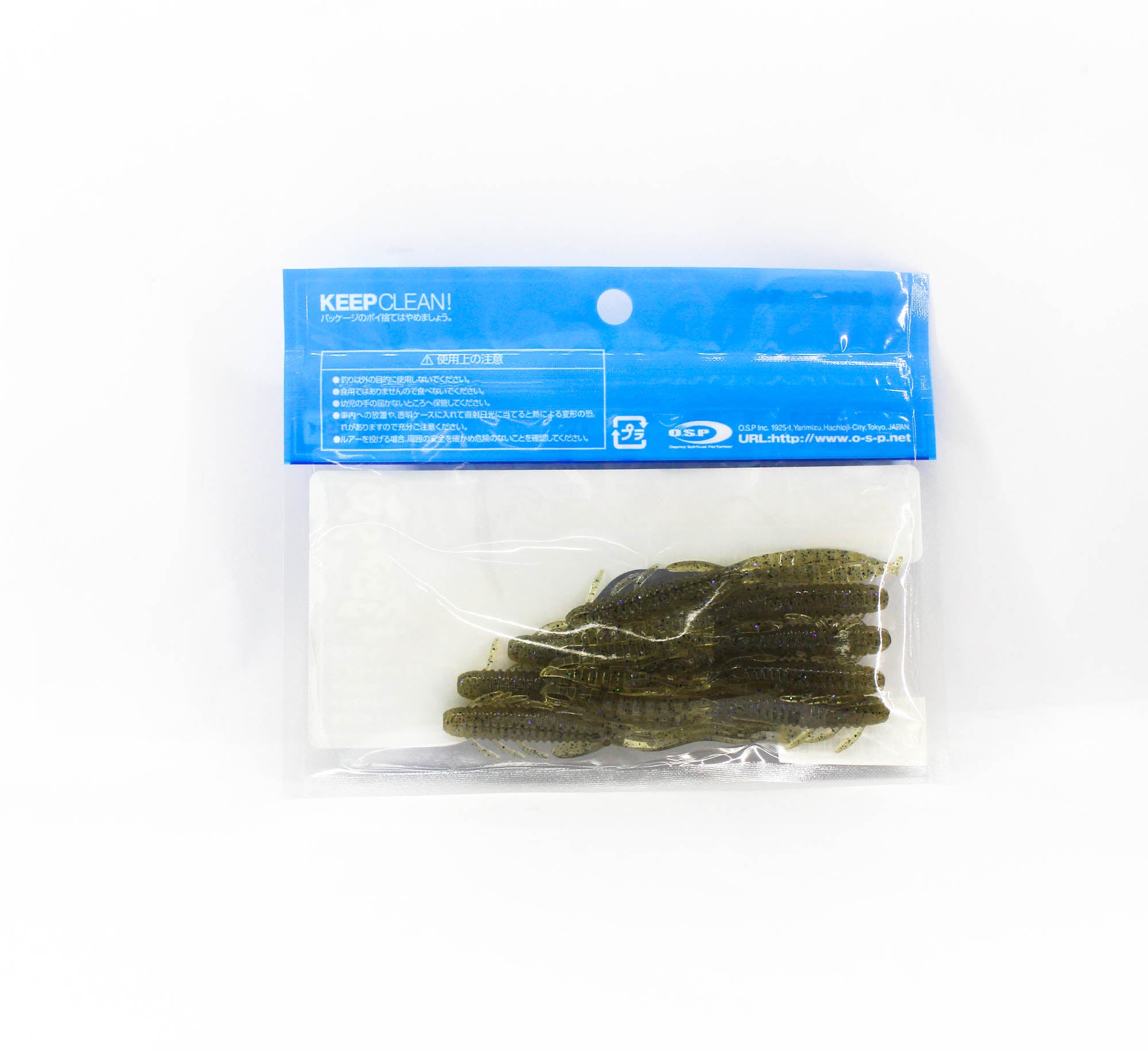 OSP Soft Lure Dolive Shrimp 3 Inches SW W-076 (1852)