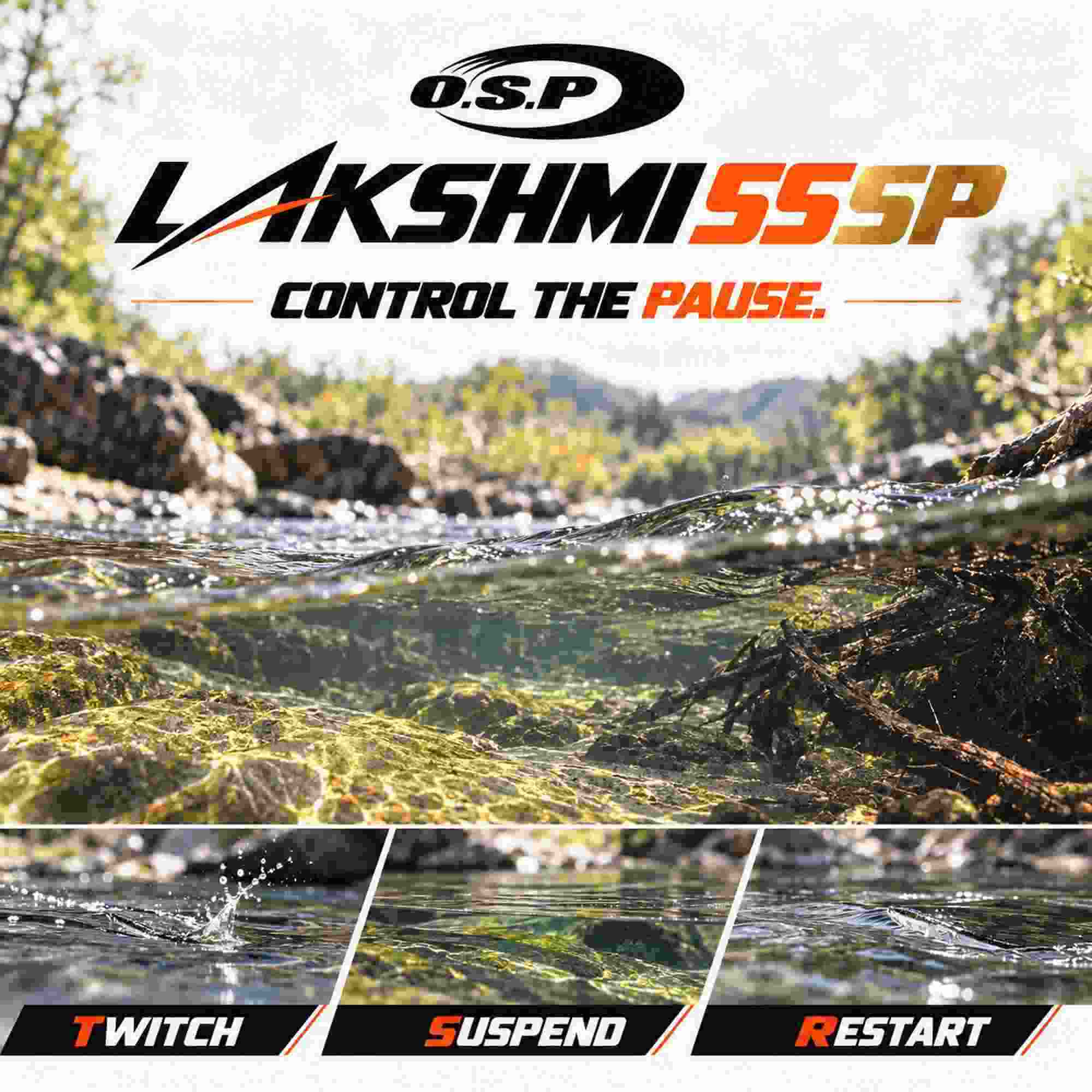 OSP Lakshmi 55SP 55mm 2.8 grams Suspend Lure H-88 (4228)