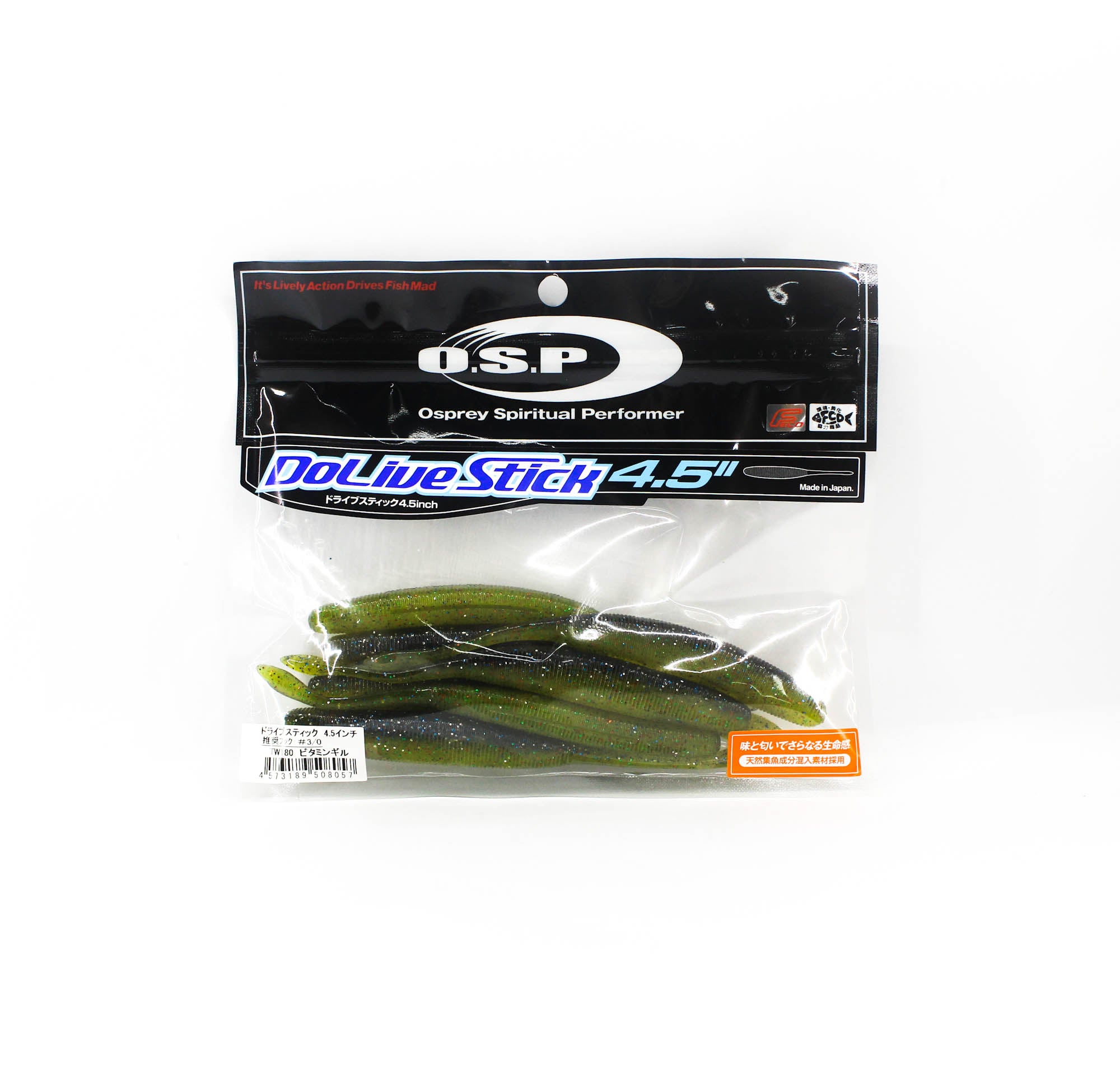 OSP Soft Lure Dolive Stick 4.5 Inches TW-180 (8057)