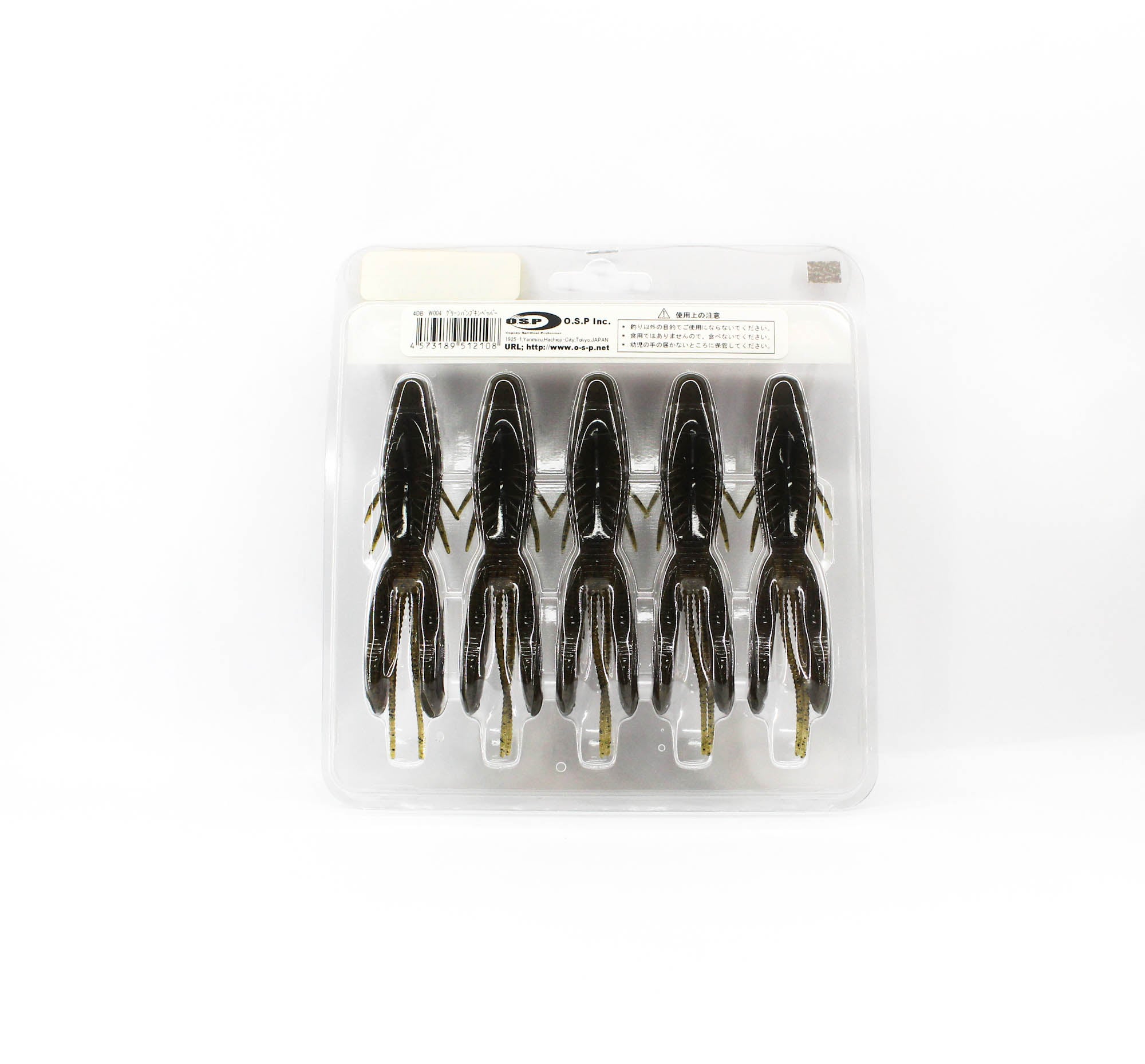 OSP Soft Lure Dolive Beaver 4 Inches W-004 (2108)