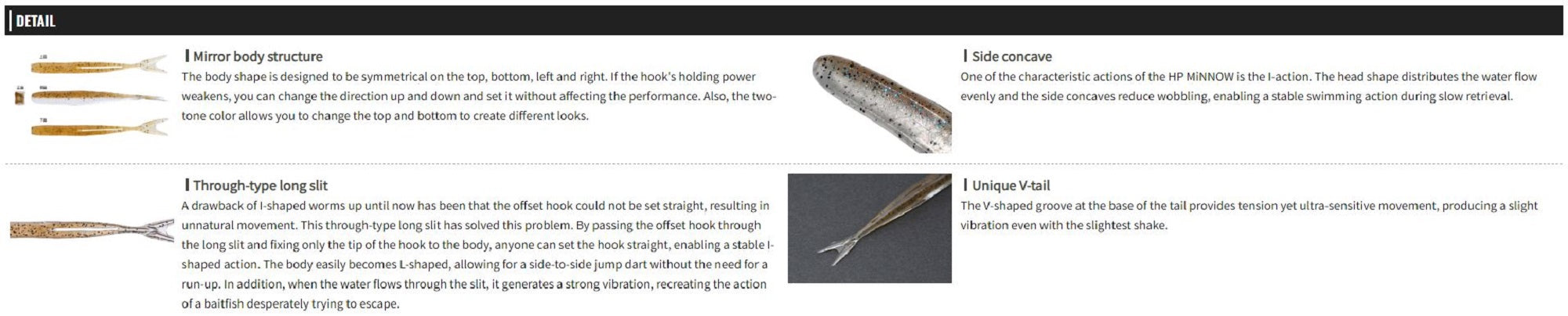 Sale OSP Soft Lure HP Minnow 3.7 Inches TW139 (6380)