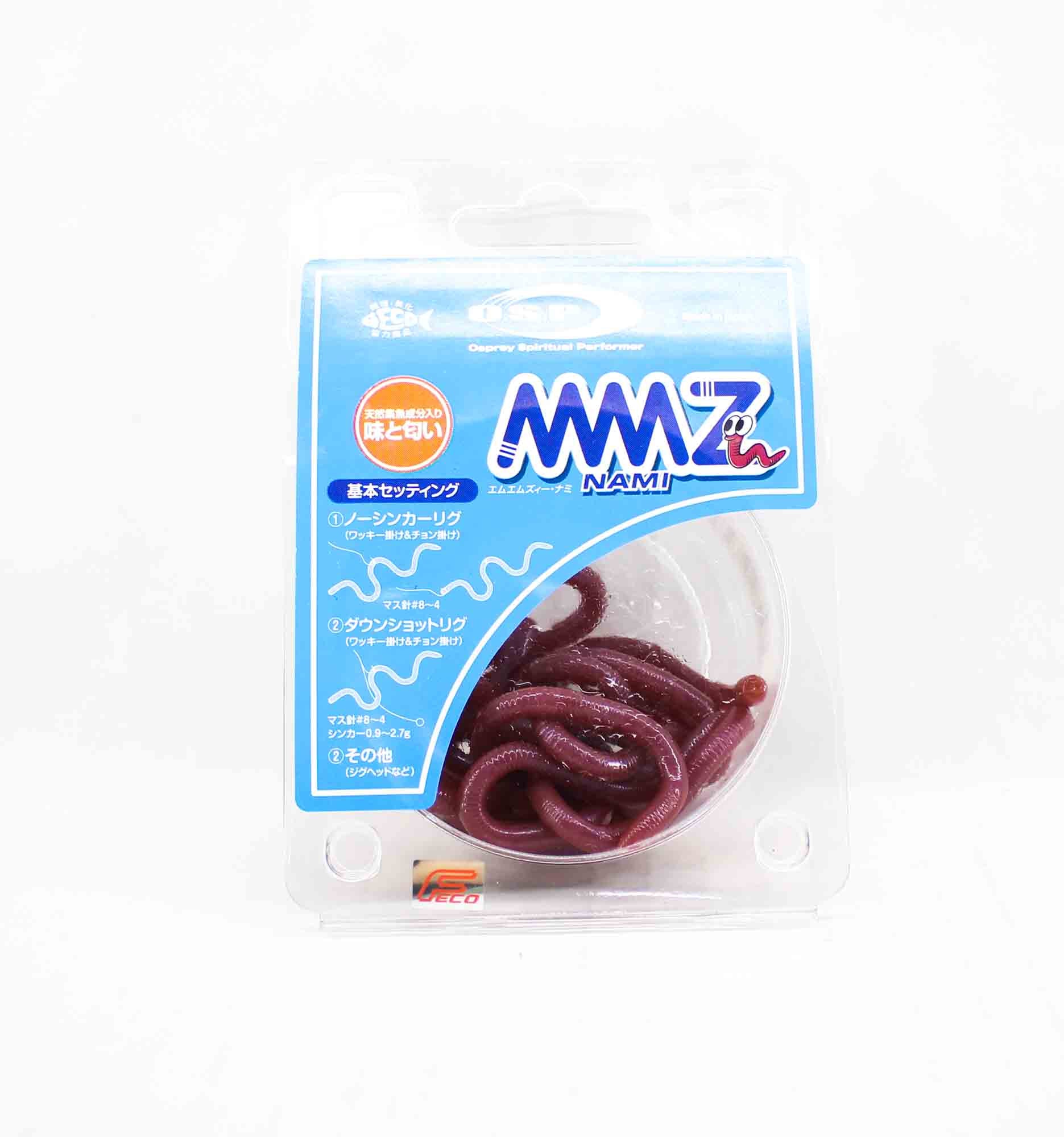 Leurre souple o.s.p mmz medium - 10cm - par 8 Suisse Leurre souple o.s.p mmz medium - 10cm - par 8 Suisse