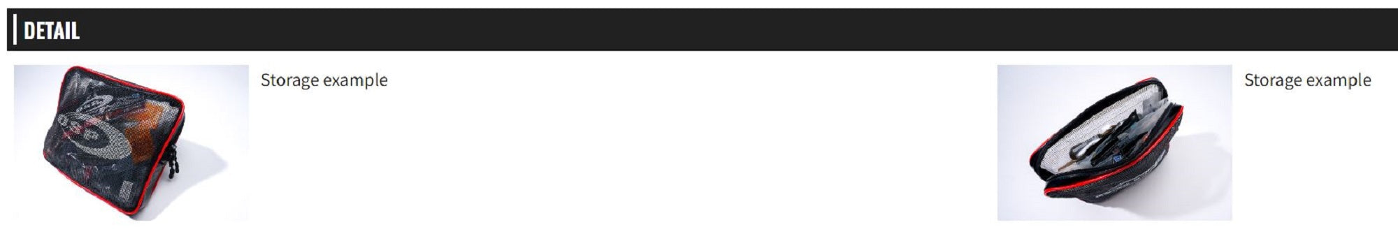 OSP Mesh Pouch Washable 24 x 3.5 x 20 cm 0 (8443)