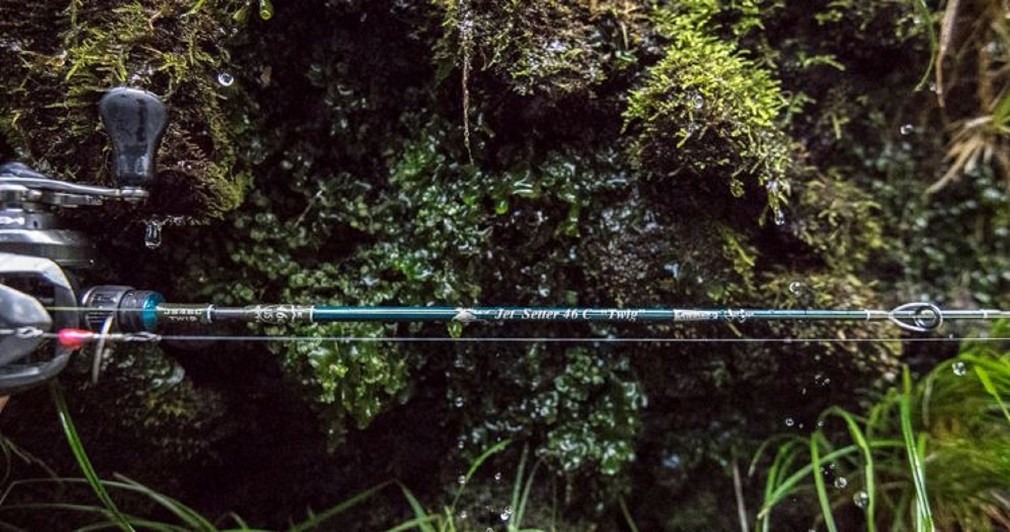 Jet Slow x Tulala Rod Baitcast Jet Setter 46C Twig 4 Piece Rod (2159)