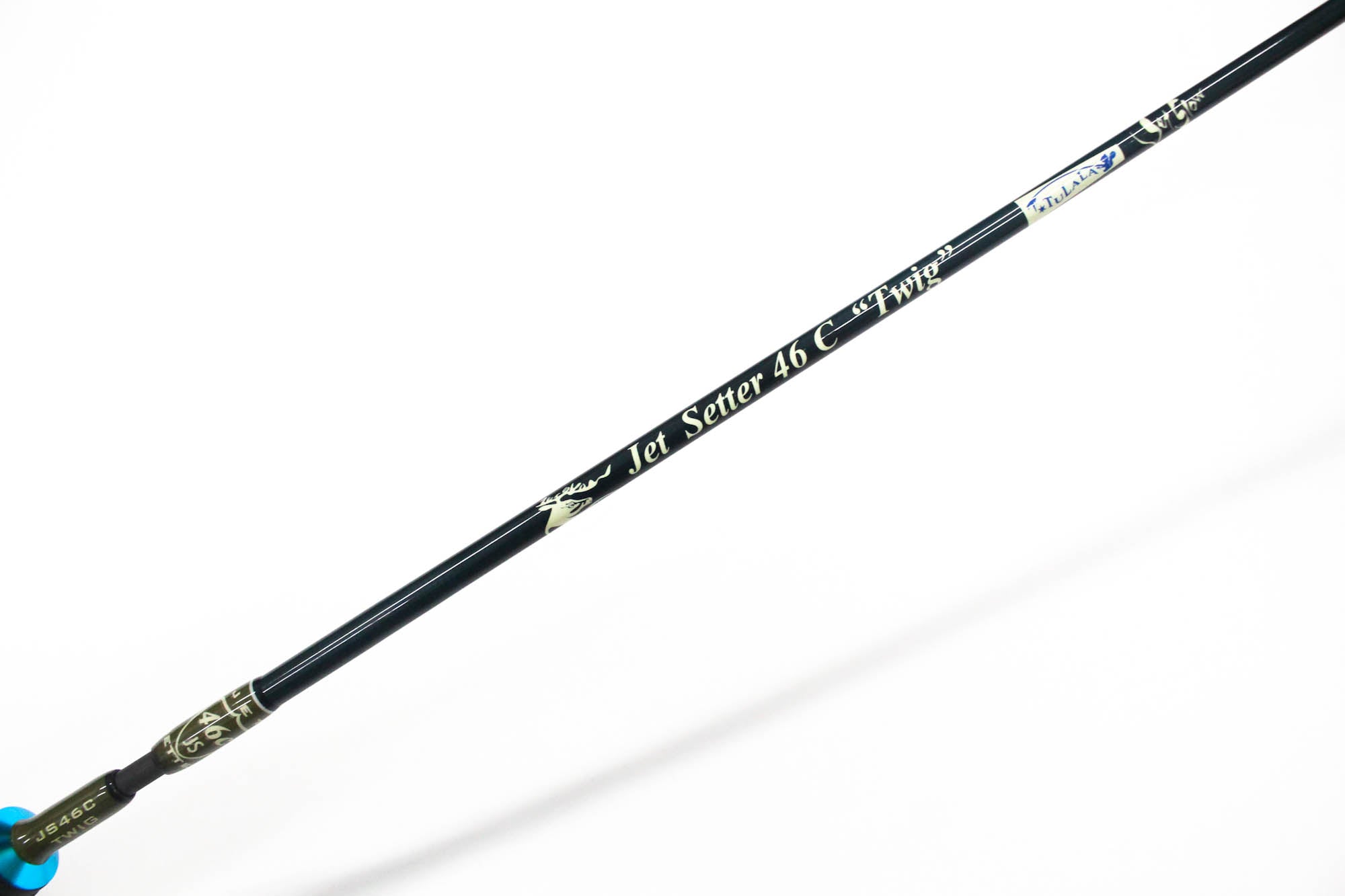 Jet Slow x Tulala Rod Baitcast Jet Setter 46C Twig 4 Piece Rod (2159)
