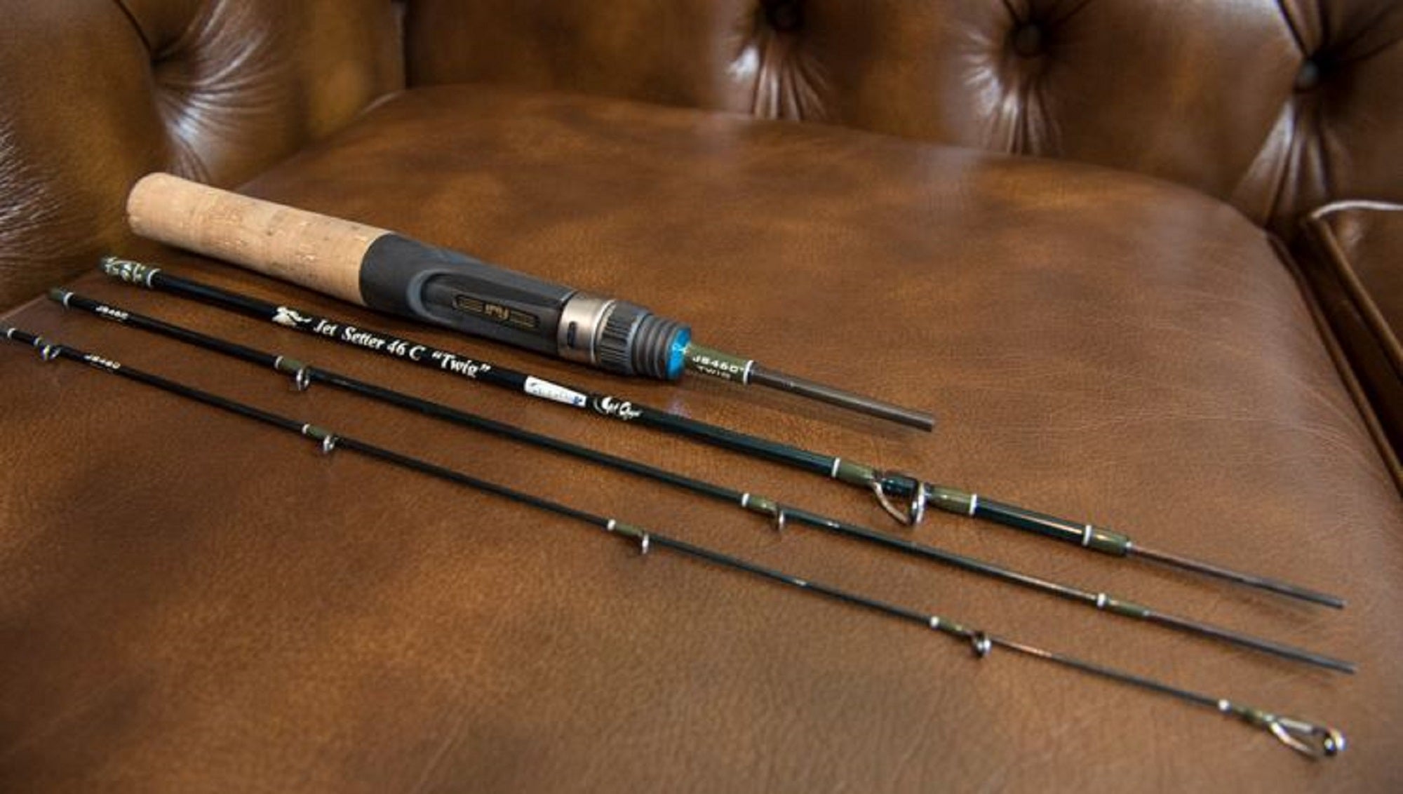 Jet Slow x Tulala Rod Baitcast Jet Setter 46C Twig 4 Piece Rod (2159)