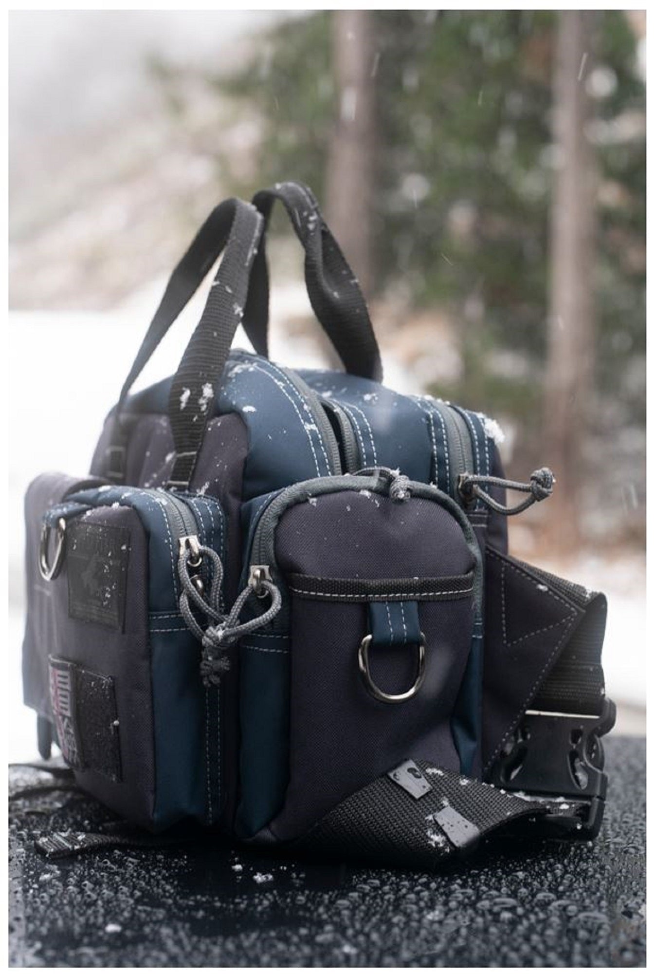 Jet Slow Shoulder Bag XL Blue (4290)