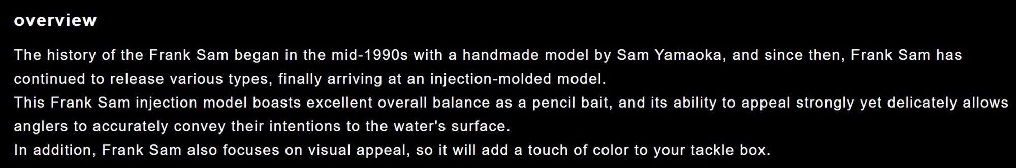 Sum Lures Frank Sam 70mm Floating Lure (1050)