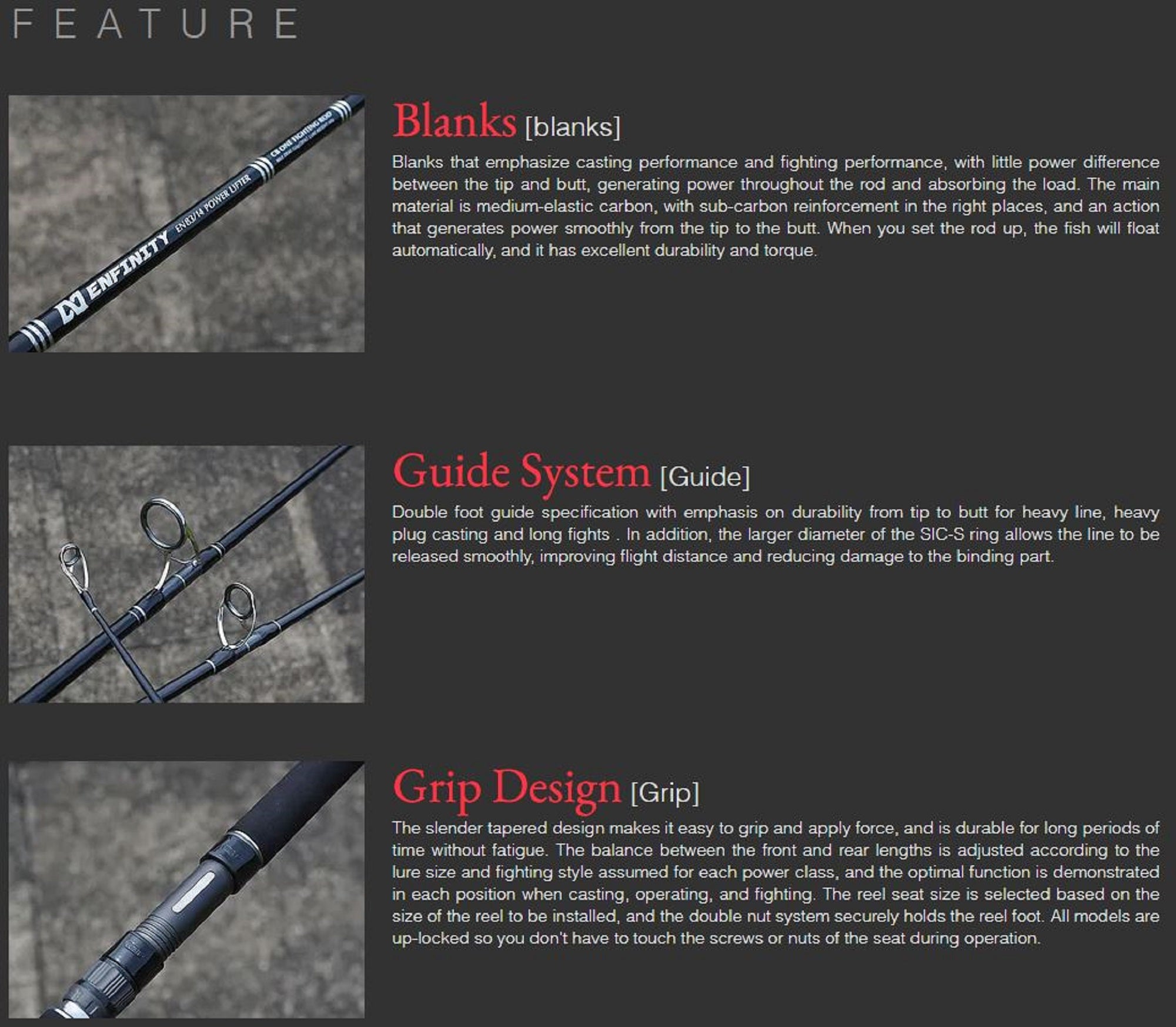 CB One Rod Spinning Enfinity 78/16 Shallow Master (6390)