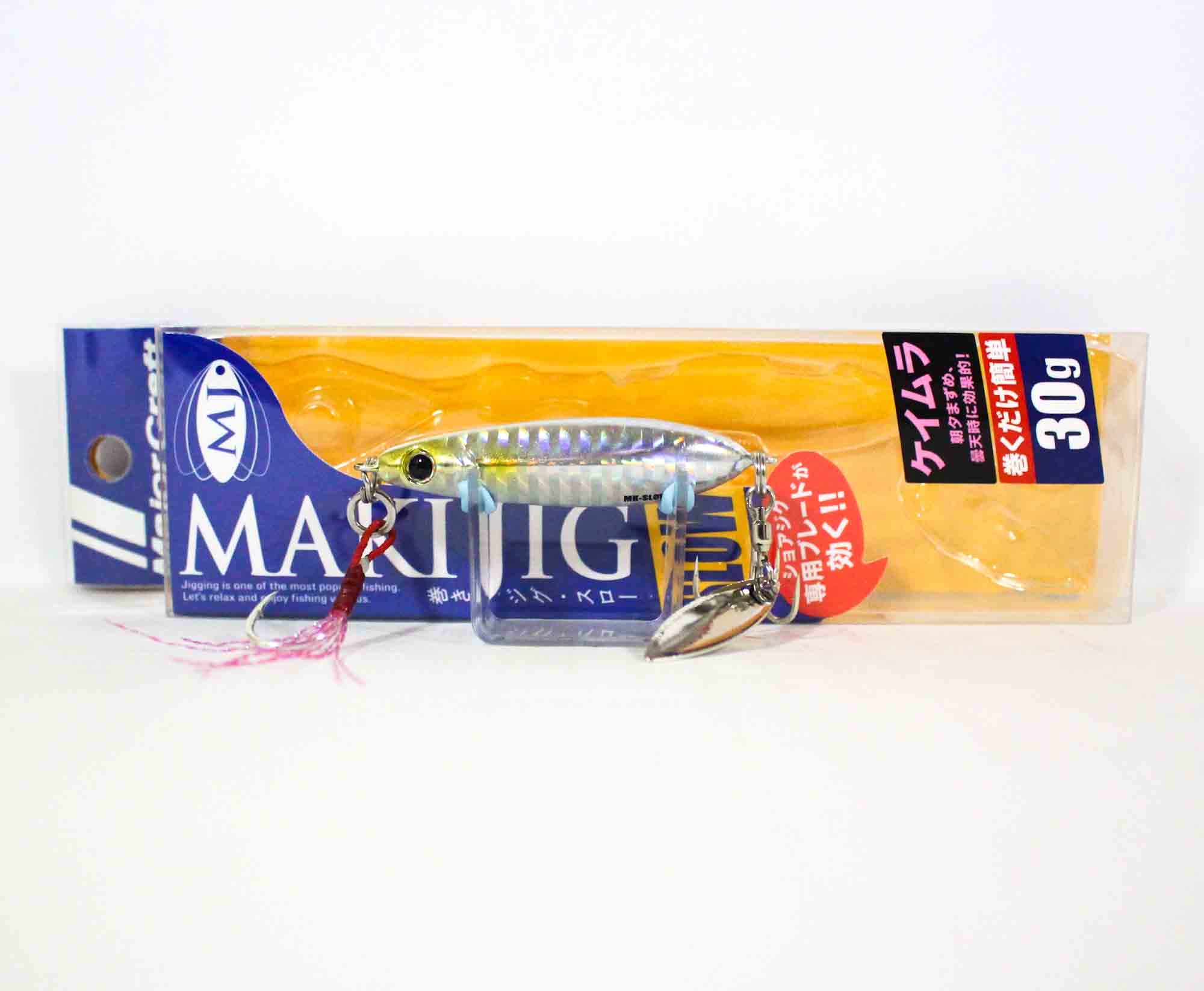 Major Craft Maki Slow Jig 60G | Leurres Métalliques Casting Jig | DPSG Major Craft Maki Slow Jig 60G | Leurres Métalliques Casting Jig | DPSG