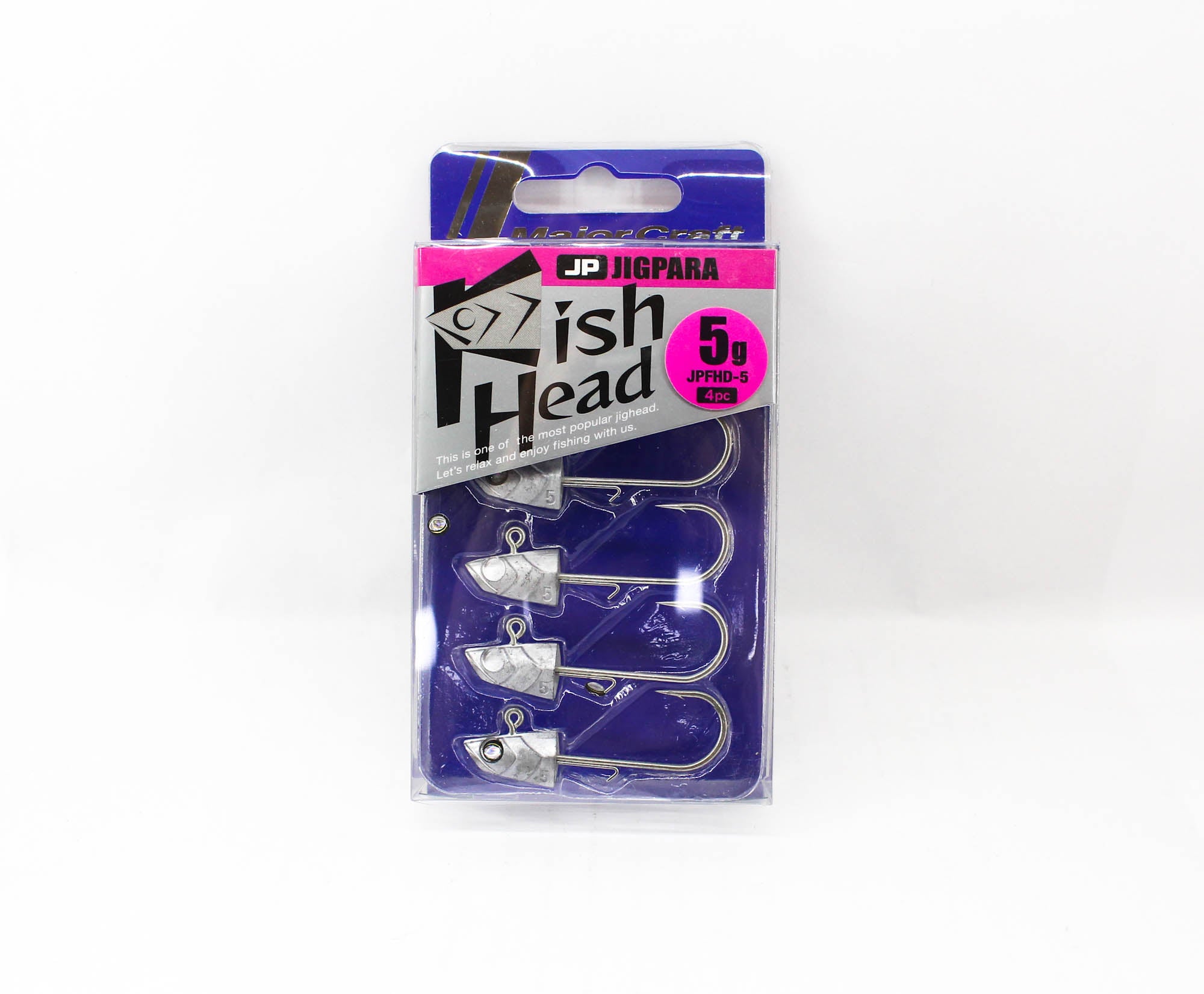 Major Craft Jig Head Fish Head JPFHD-5 grams Size 2/0 (6324)