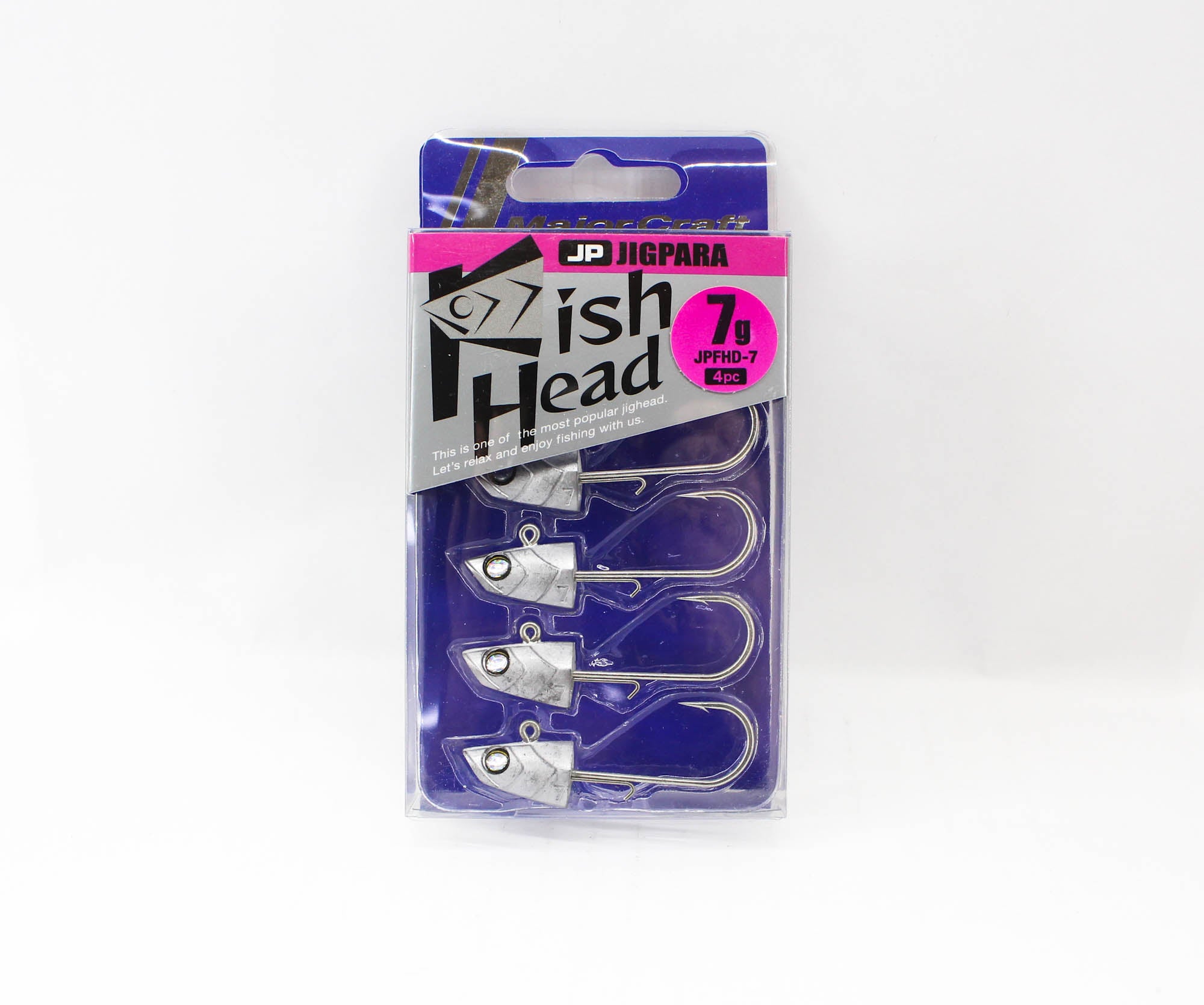 Major Craft Jig Head Fish Head JPFHD-7 grams Size 2/0 (6331)