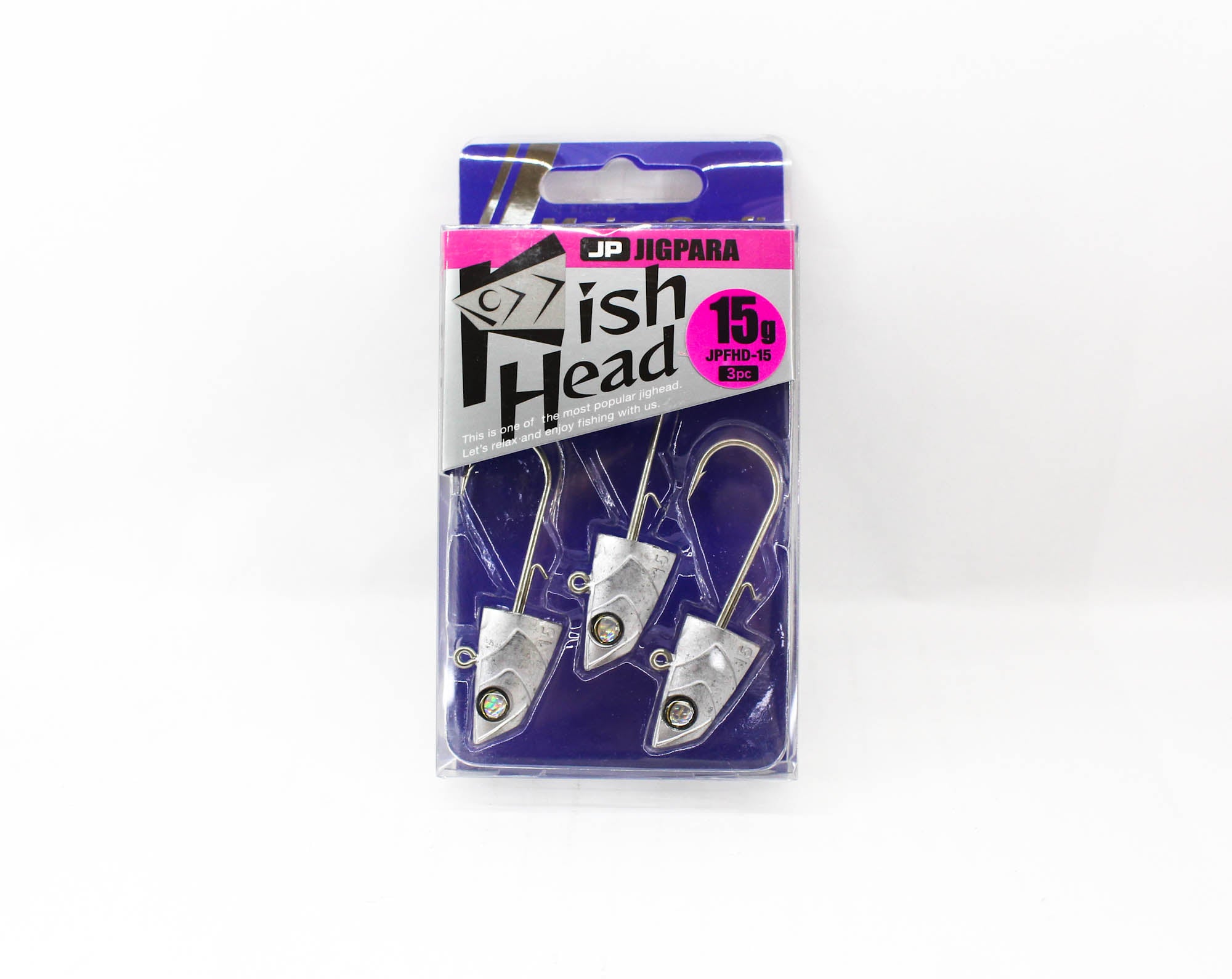 Major Craft Jig Head Fish Head JPFHD-15 grams Size 3/0 (6355)