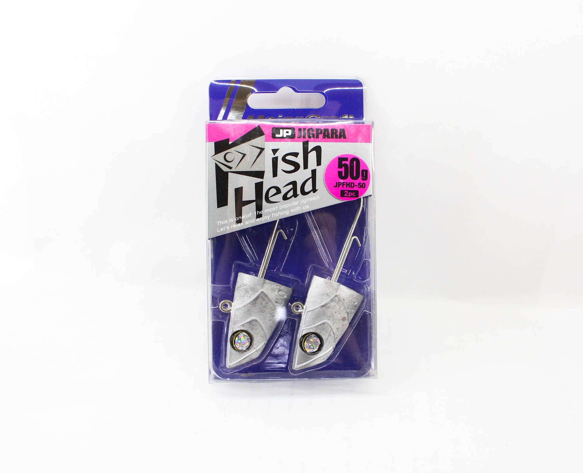 Major Craft Jig Head Fish Head JPFHD-50 grams Size 5/0 (6409)