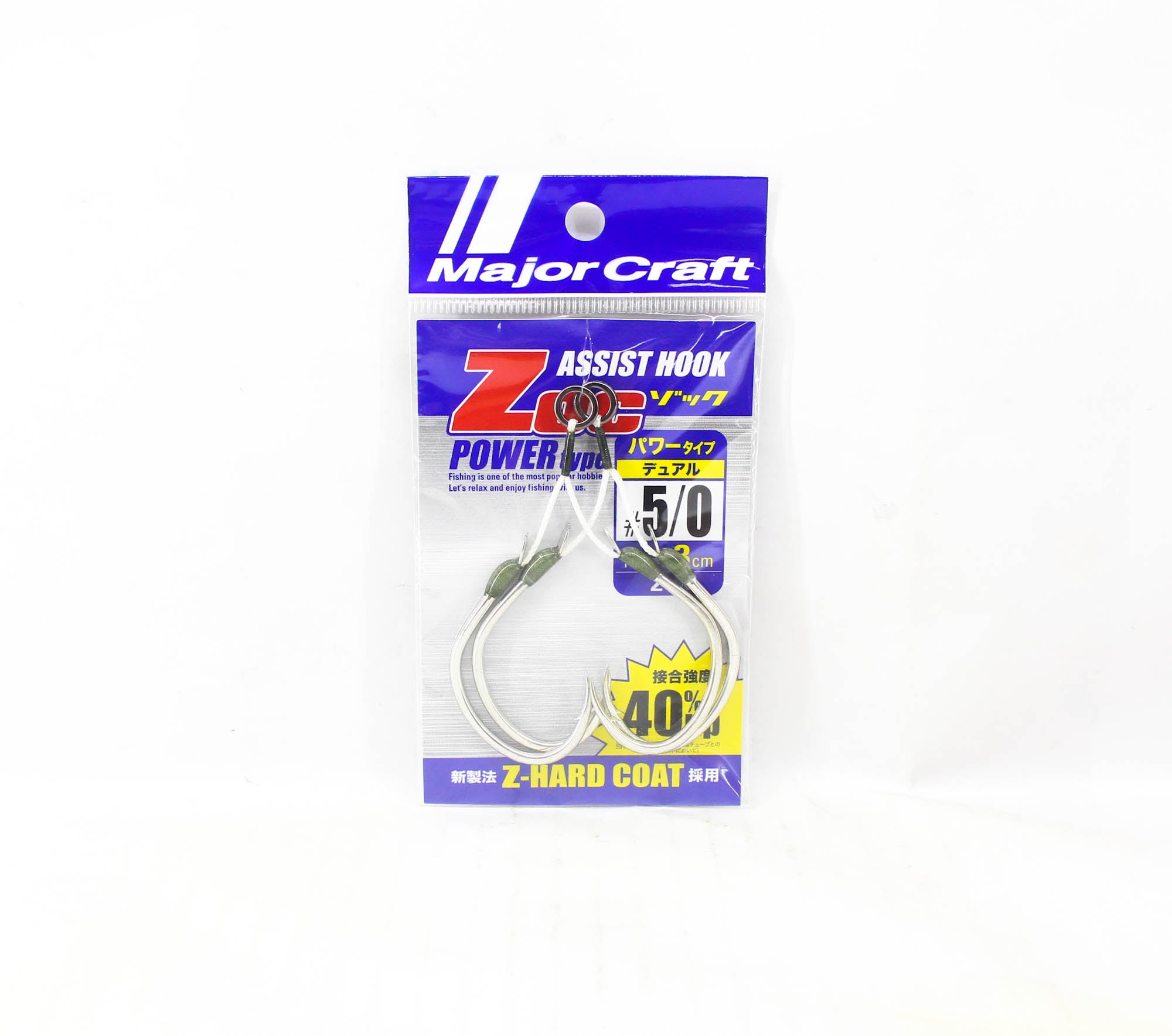 Major Craft ZOC Heavy Duty Twin Assist Hooks ZOC-PD30 Size 5/0 (1199)