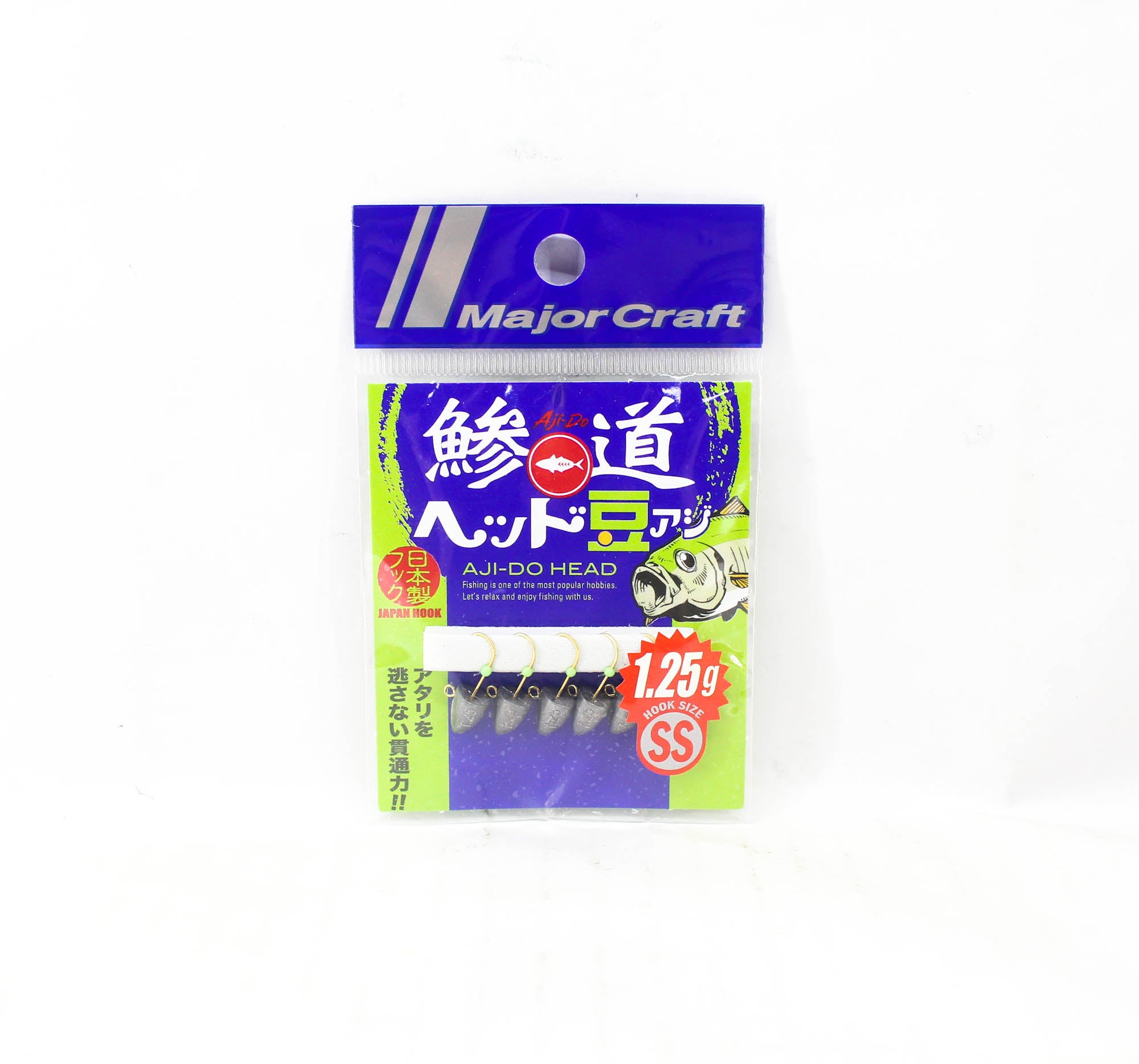 Major Craft Jig Head Ajido AD-Head 1.25/SS 1.25 grams Hook Size SS (1915)