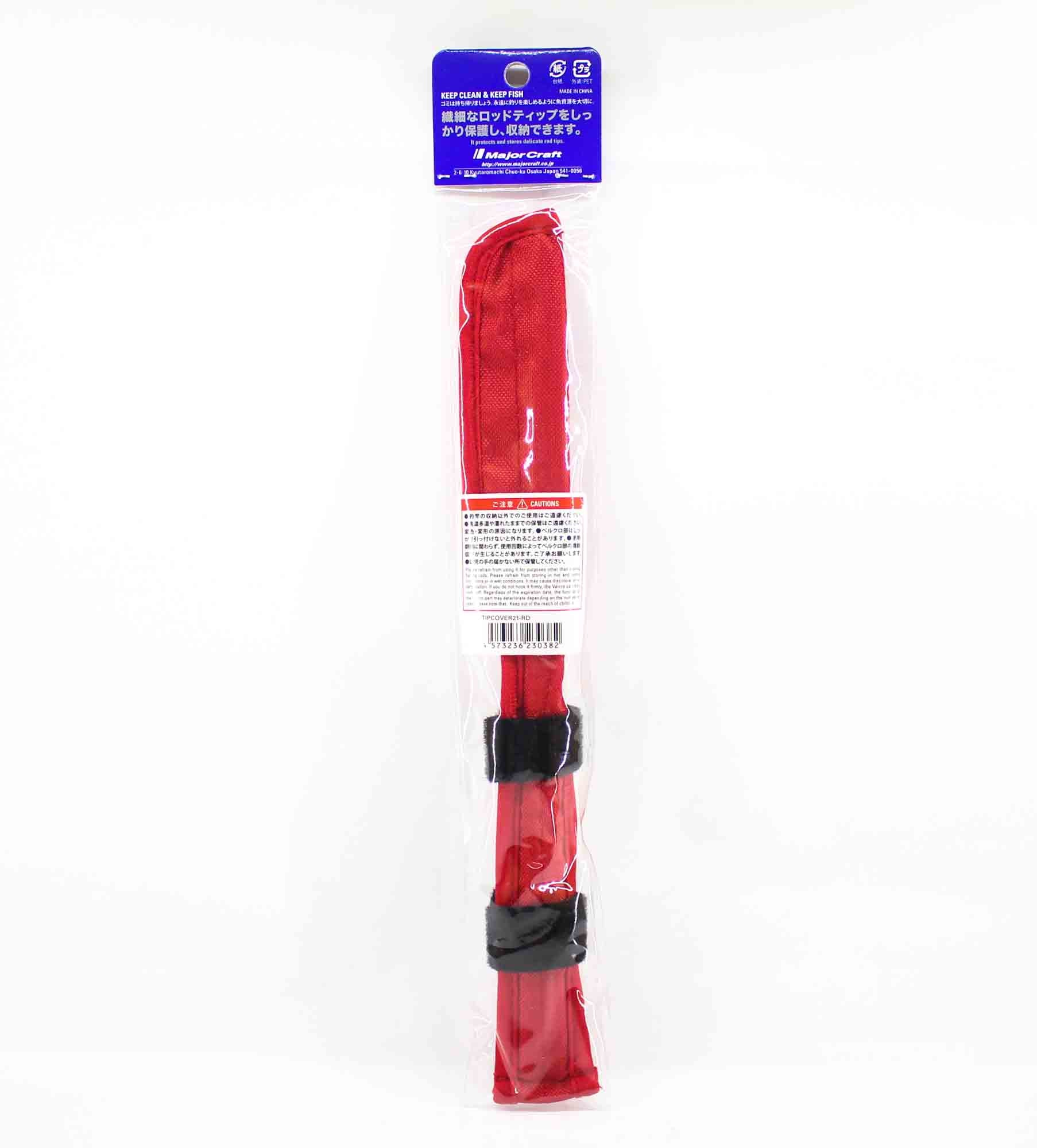 Major Craft Rod Tip Cover Protector 30cm TIPCOVER21-RD (0382)