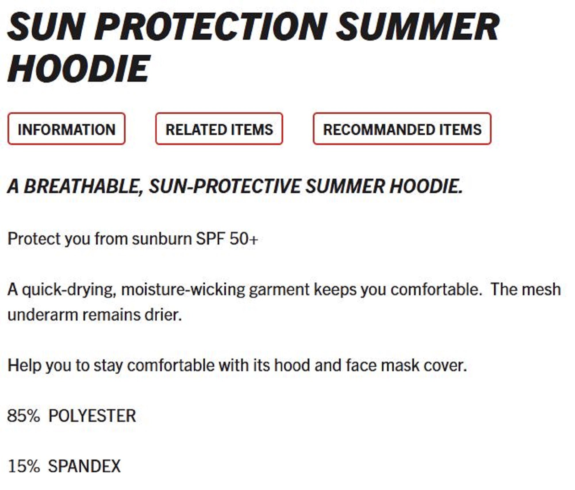 Major Craft MCW-HD23 Sun Protection Hoodie LGY Size M (3604)