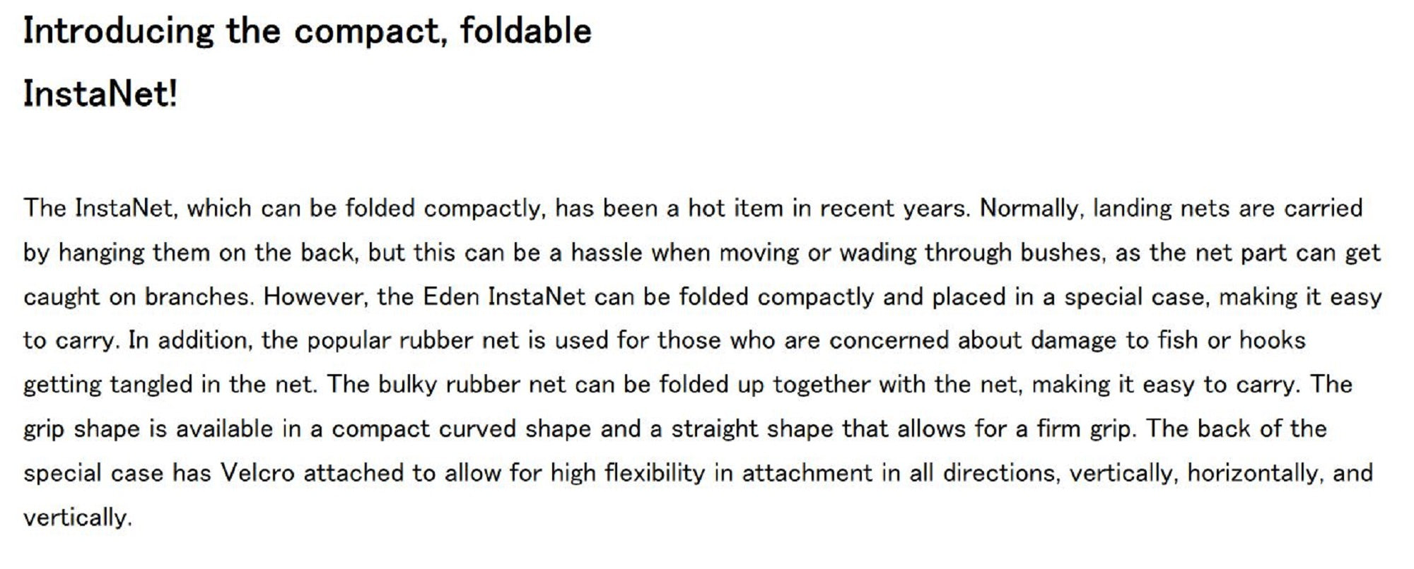 Major Craft Eden Instant Net Straight Grip Size M Burgundy (3857)