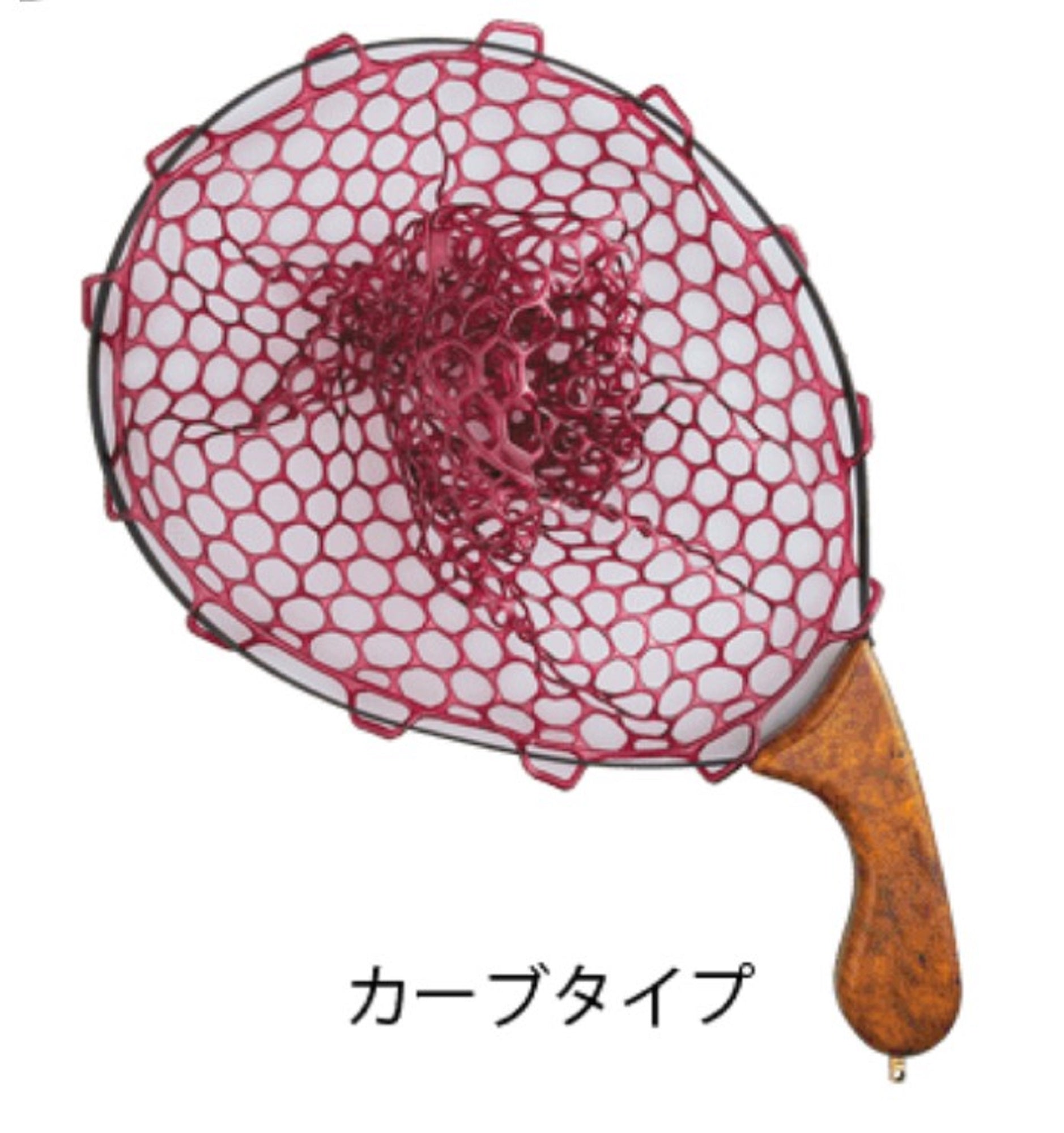 Major Craft Eden Instant Net Curve Grip Size M Burgundy (3888)