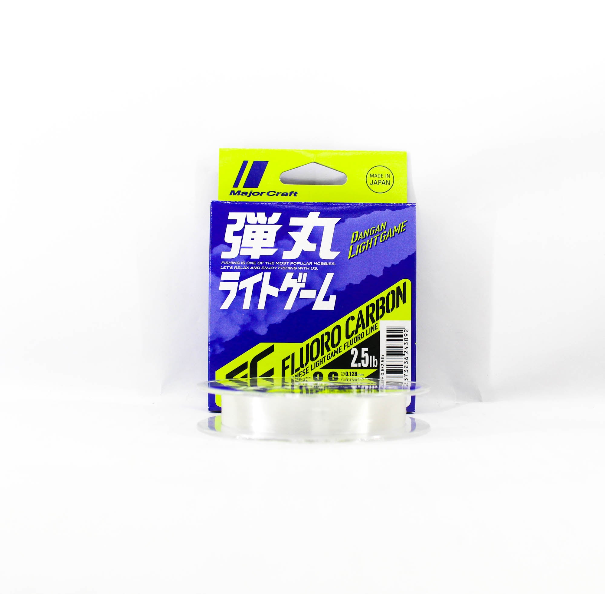 Major Craft Dangan Light Game Fluorocarbon Line DLG-F 0.6 2.5lb 100m (3092)