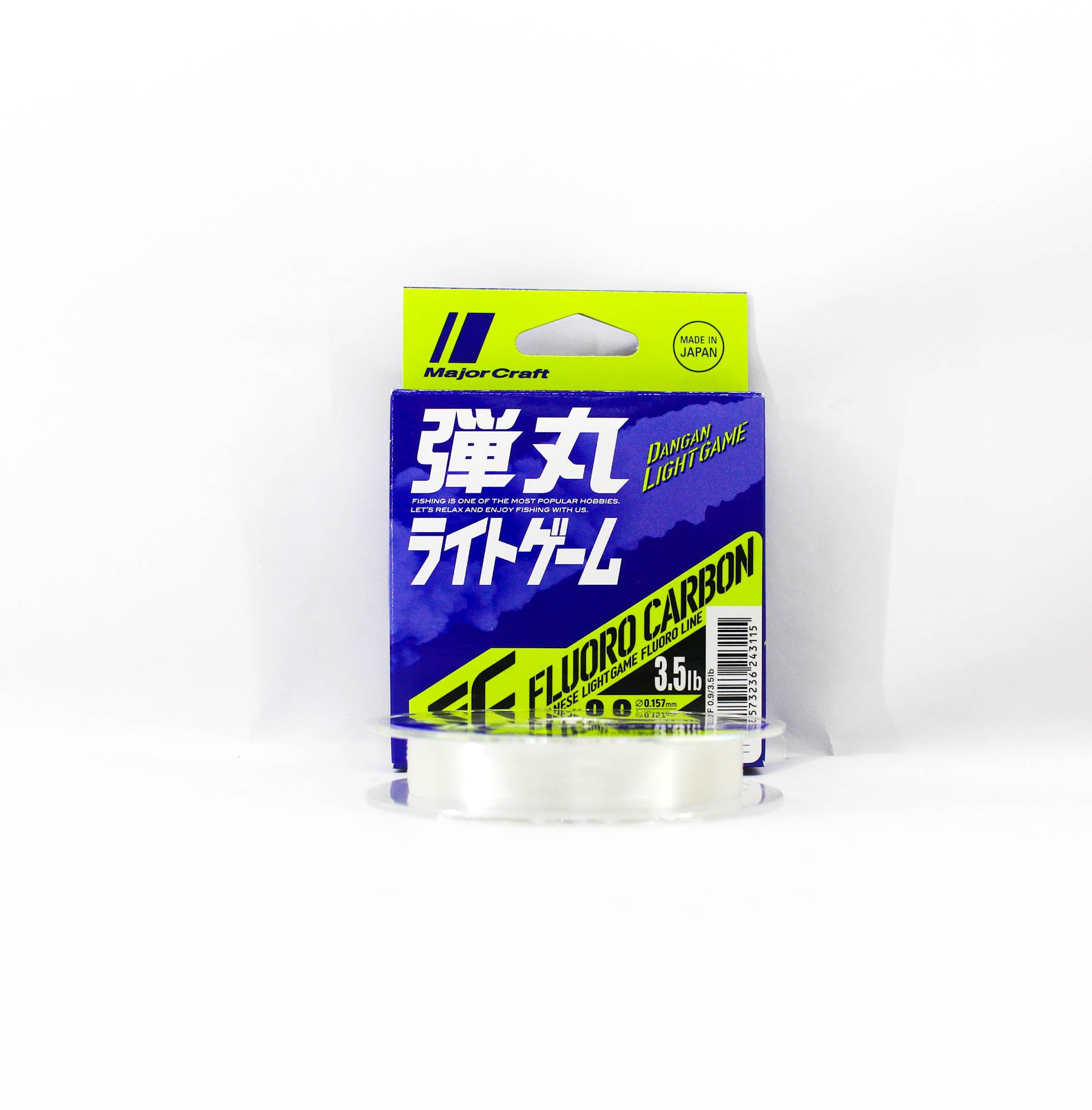 Major Craft Dangan Light Game Fluorocarbon Line DLG-F 0.9 3.5lb 100m (3115)