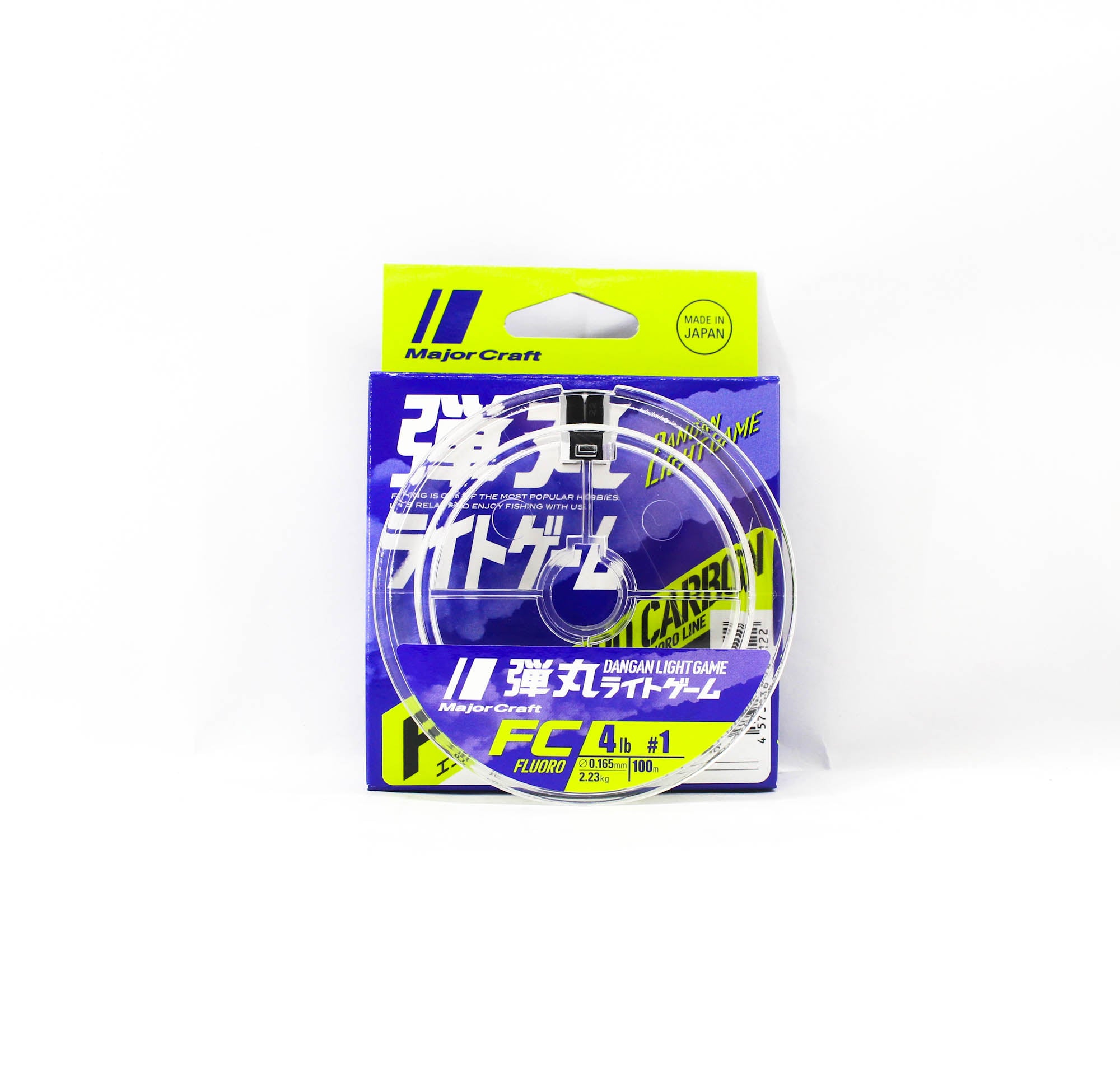 Major Craft Dangan Light Game Fluorocarbon Line DLG-F 1 4lb 100m (3122)