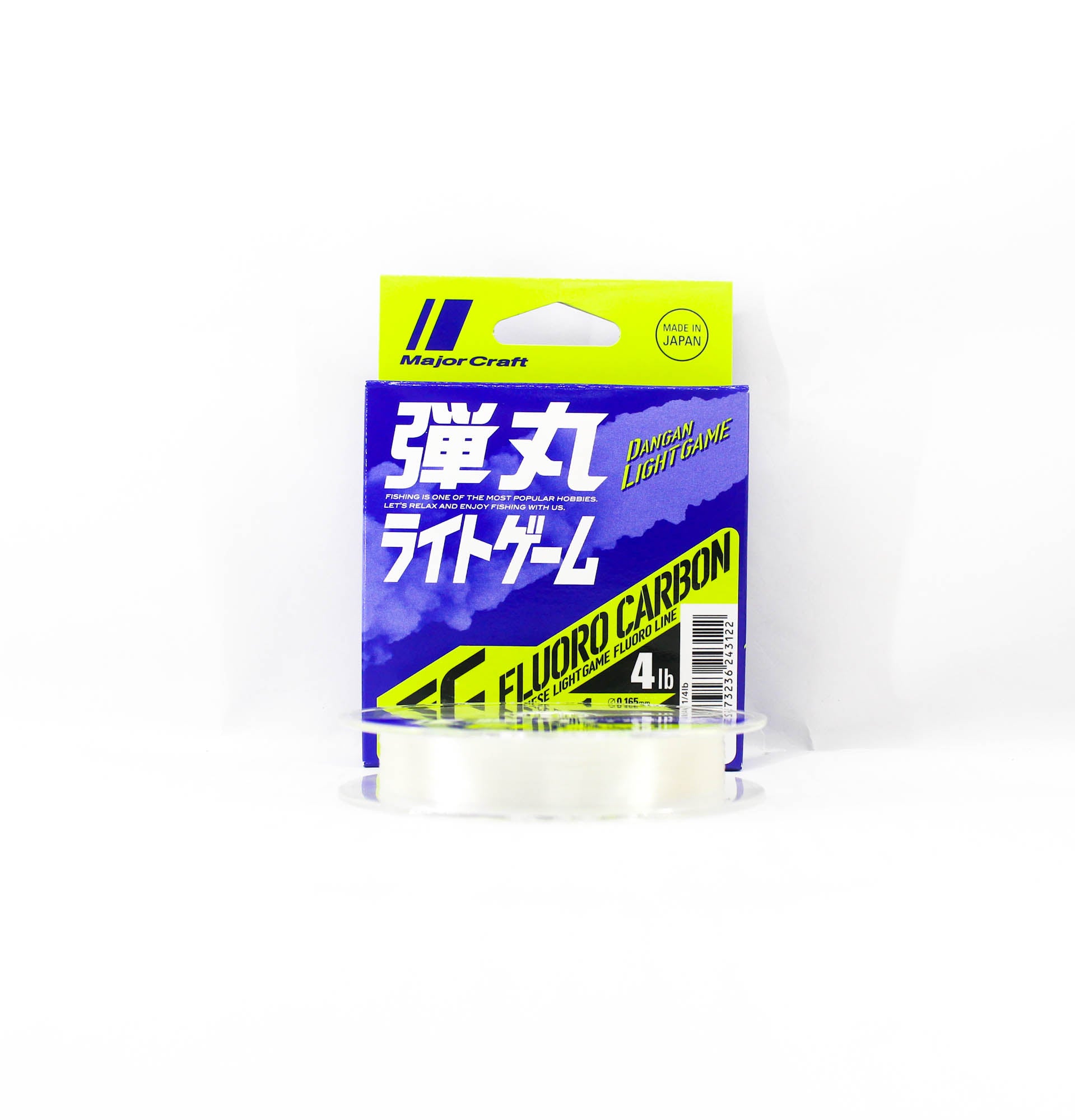 Major Craft Dangan Light Game Fluorocarbon Line DLG-F 1 4lb 100m (3122)