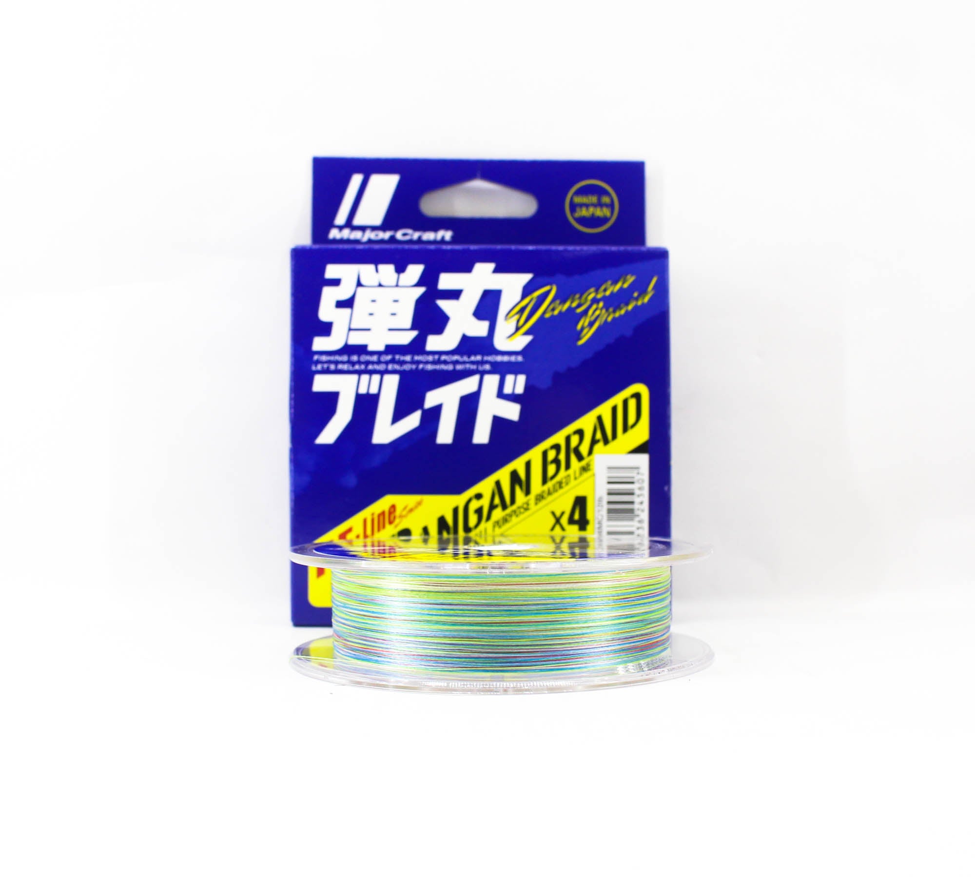 Major Craft Dangan Braid Line X4 200m P.E 0.6 Multi DB4-200/0.6MC/12lb 5607
