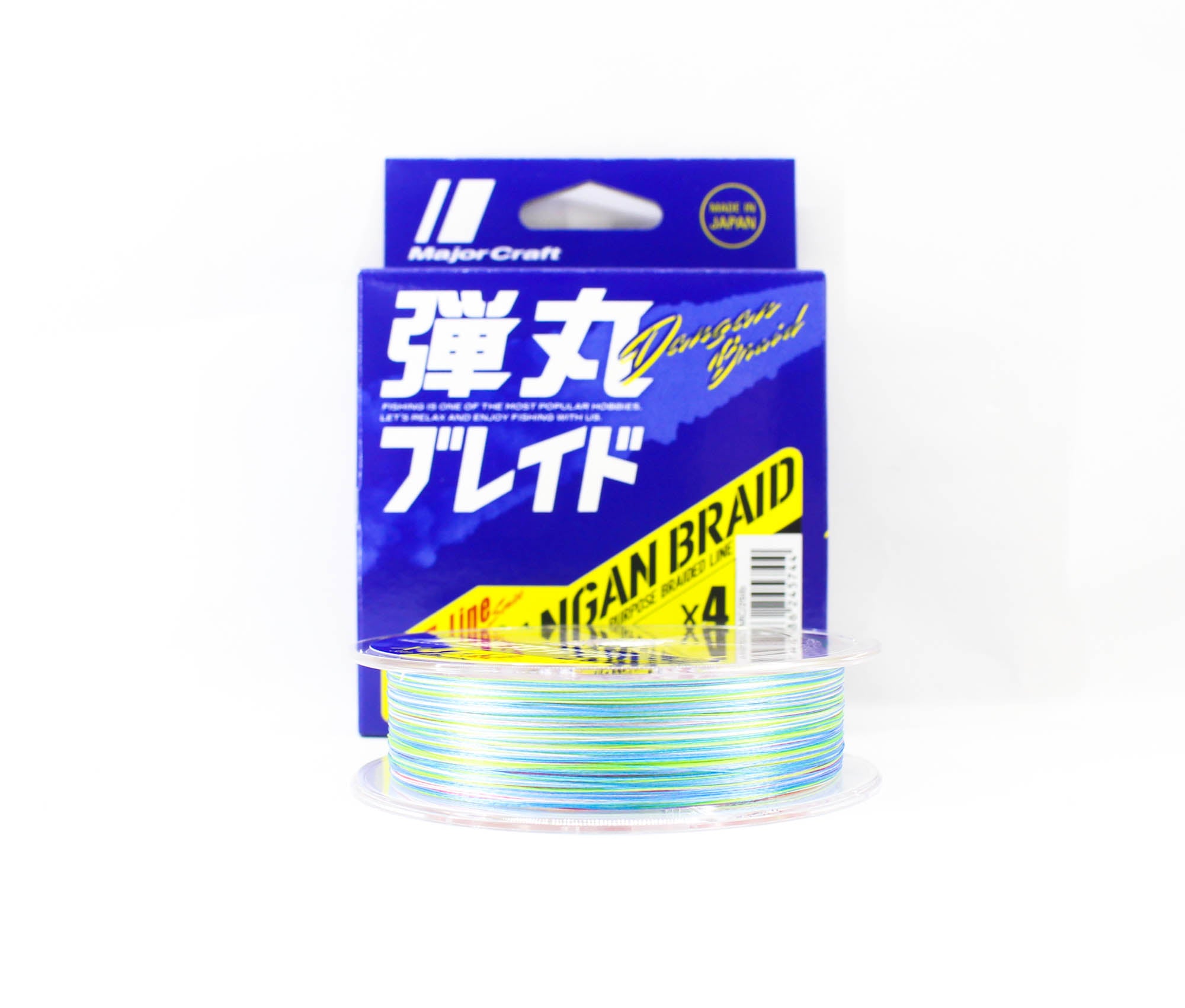 Major Craft Dangan Braid Line X4 300m P.E 1.5 Multi DB4-300/1.5MC/25lb 5744
