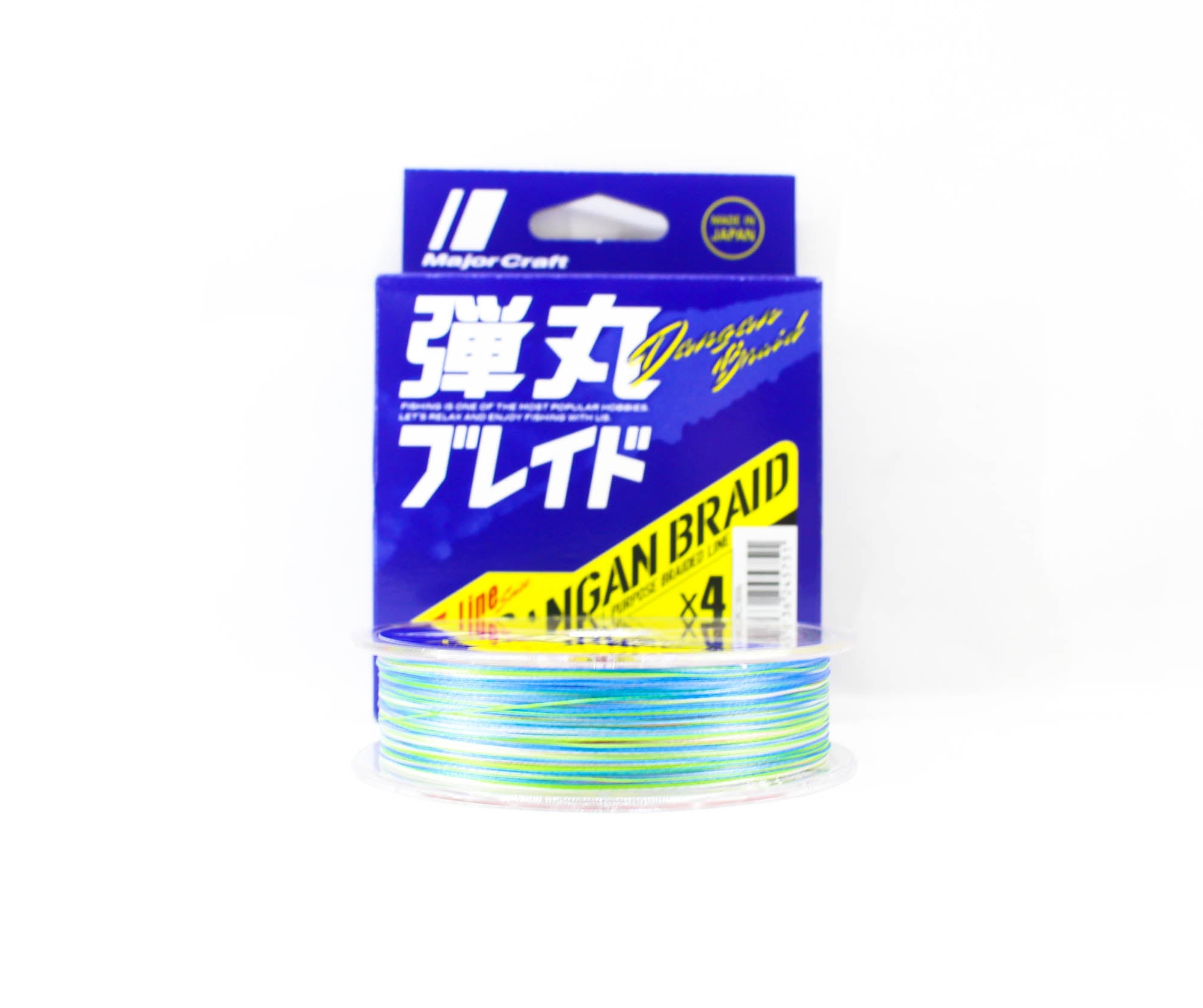 Major Craft Dangan Braid Line X4 300m P.E 2 Multi DB4-300/2MC/30lb (5751)