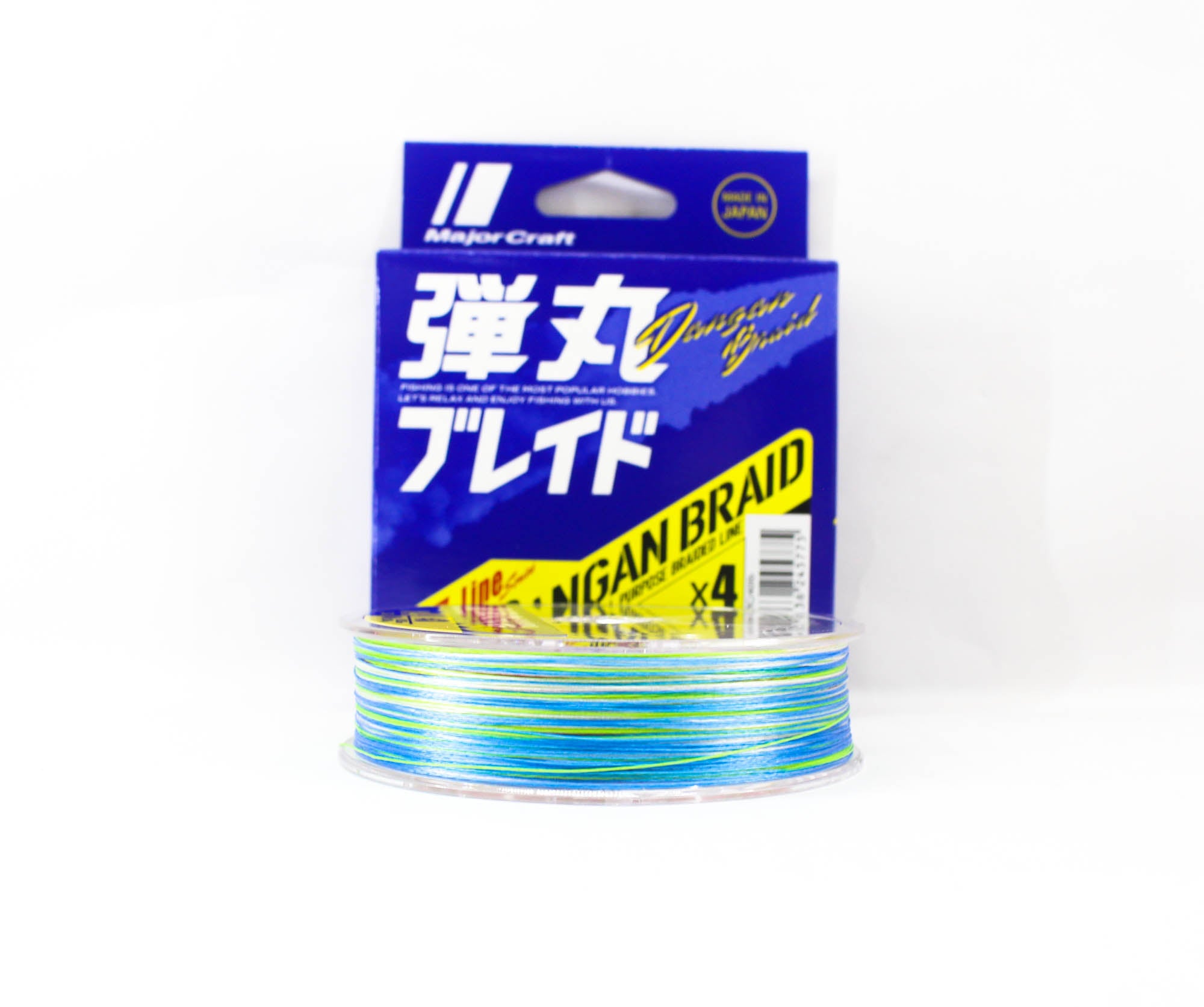 Major Craft Dangan Braid Line X4 300m P.E 3 Multi DB4-300/3MC/40lb (5775)