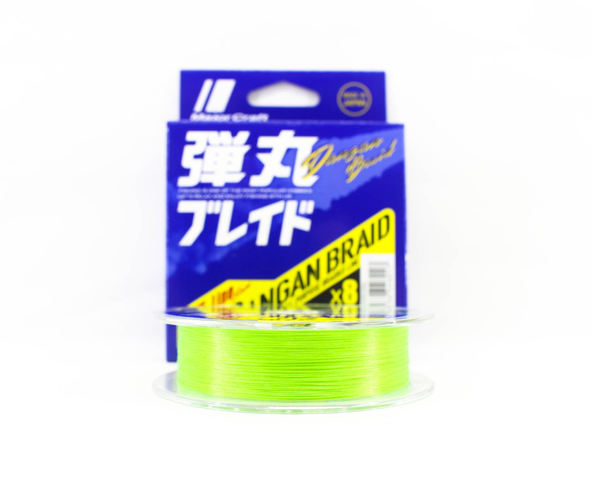 Major Craft Dangan Braid Line X8 200m P.E 1.2 Green DB8-200/1.2GR/25lb 6017