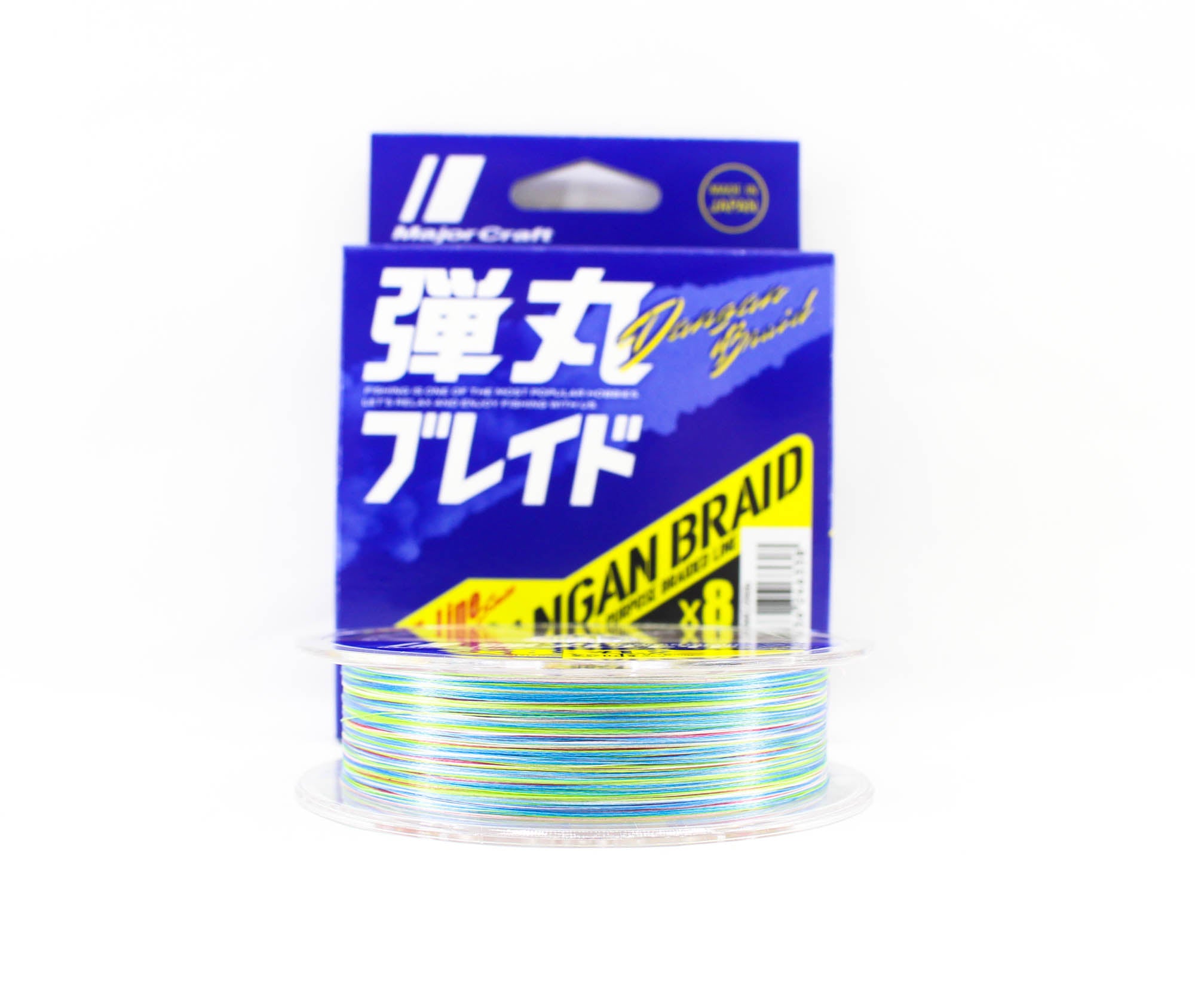 Major Craft Dangan Braid Line X8 300m P.E 1.2 Multi DB8-300/1.2MC/25lb 6338