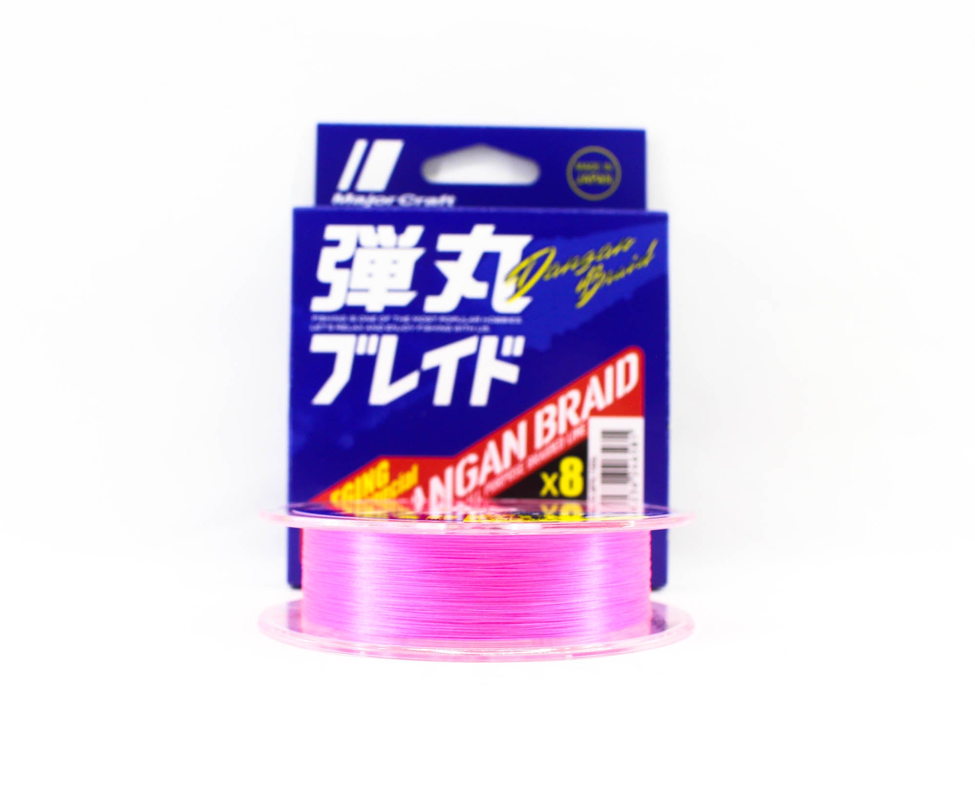 Major Craft Dangan Braid Line X8 150m P.E 0.8 Pink DBE8-150/0.8PK/16lb 6581